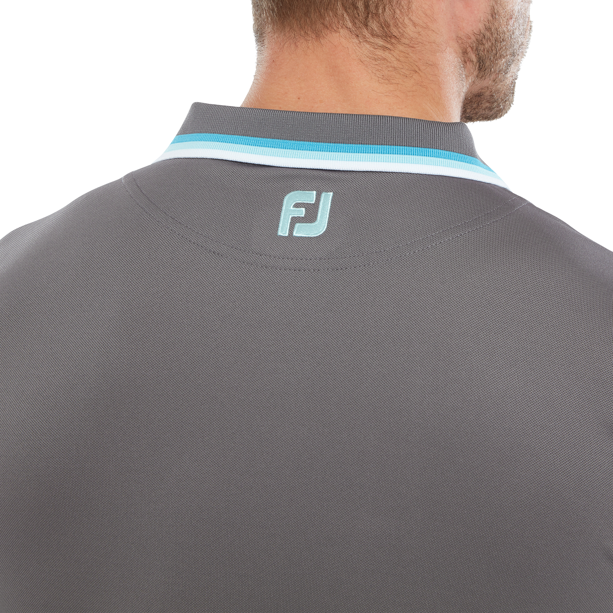 Solid Polo with Trim Pique