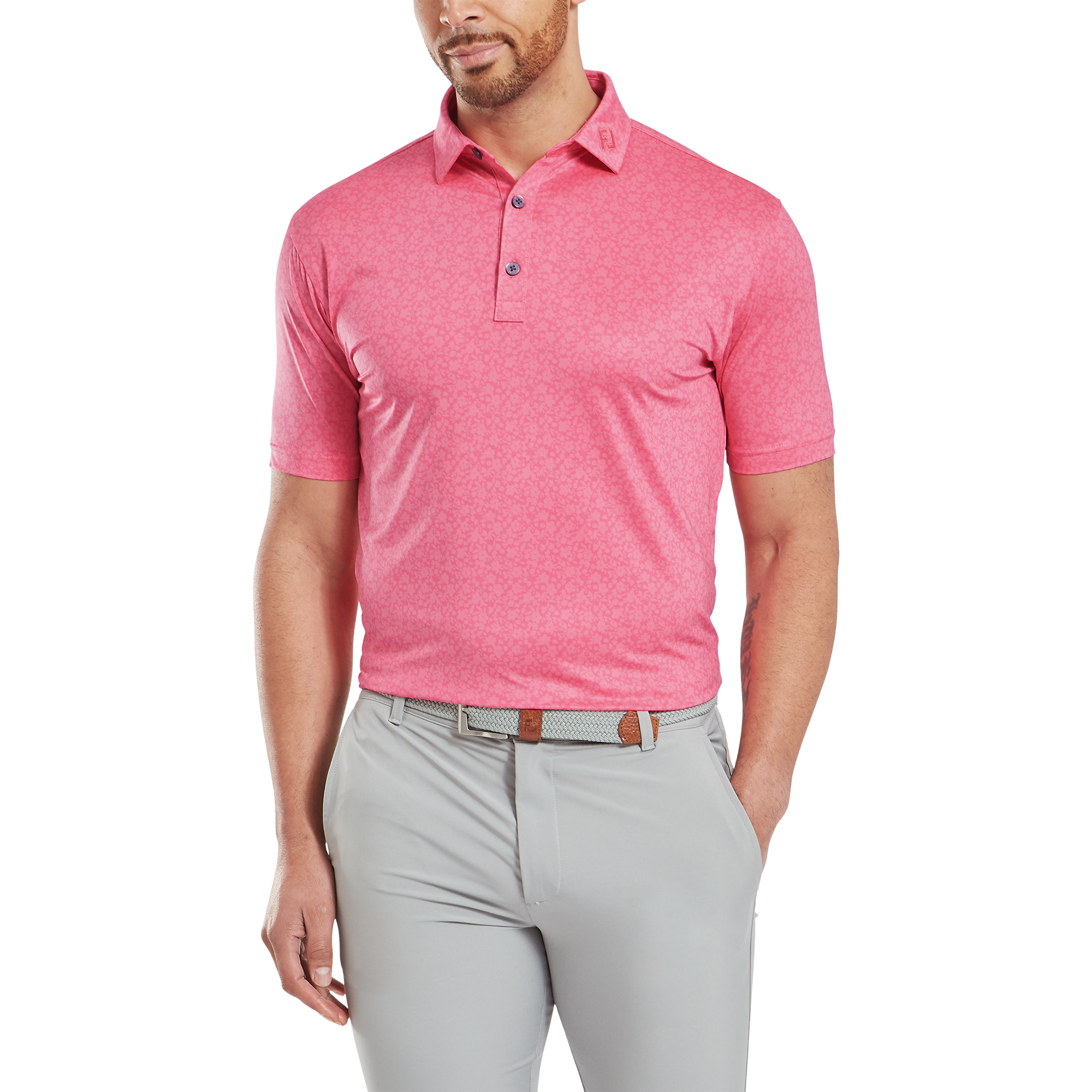 Painted Floral Lisle