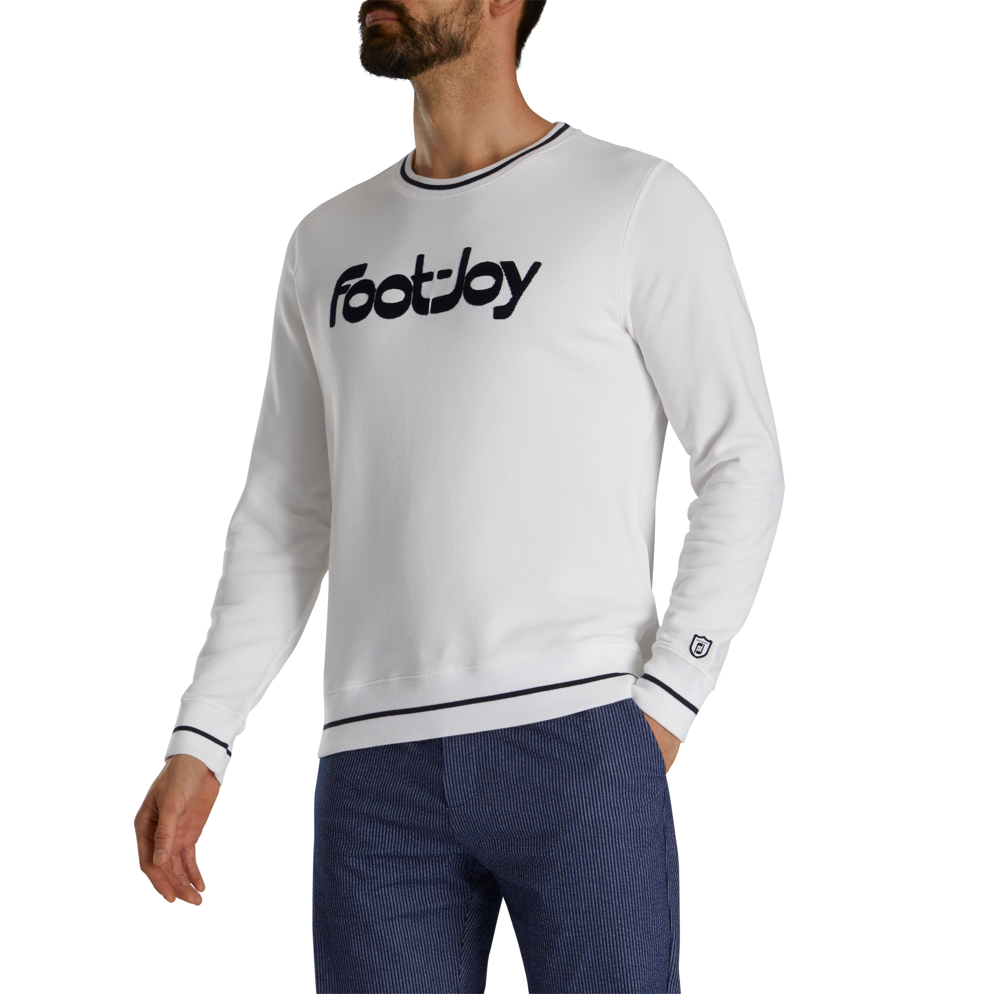 Todd Snyder Long Sleeve Logo Crewneck