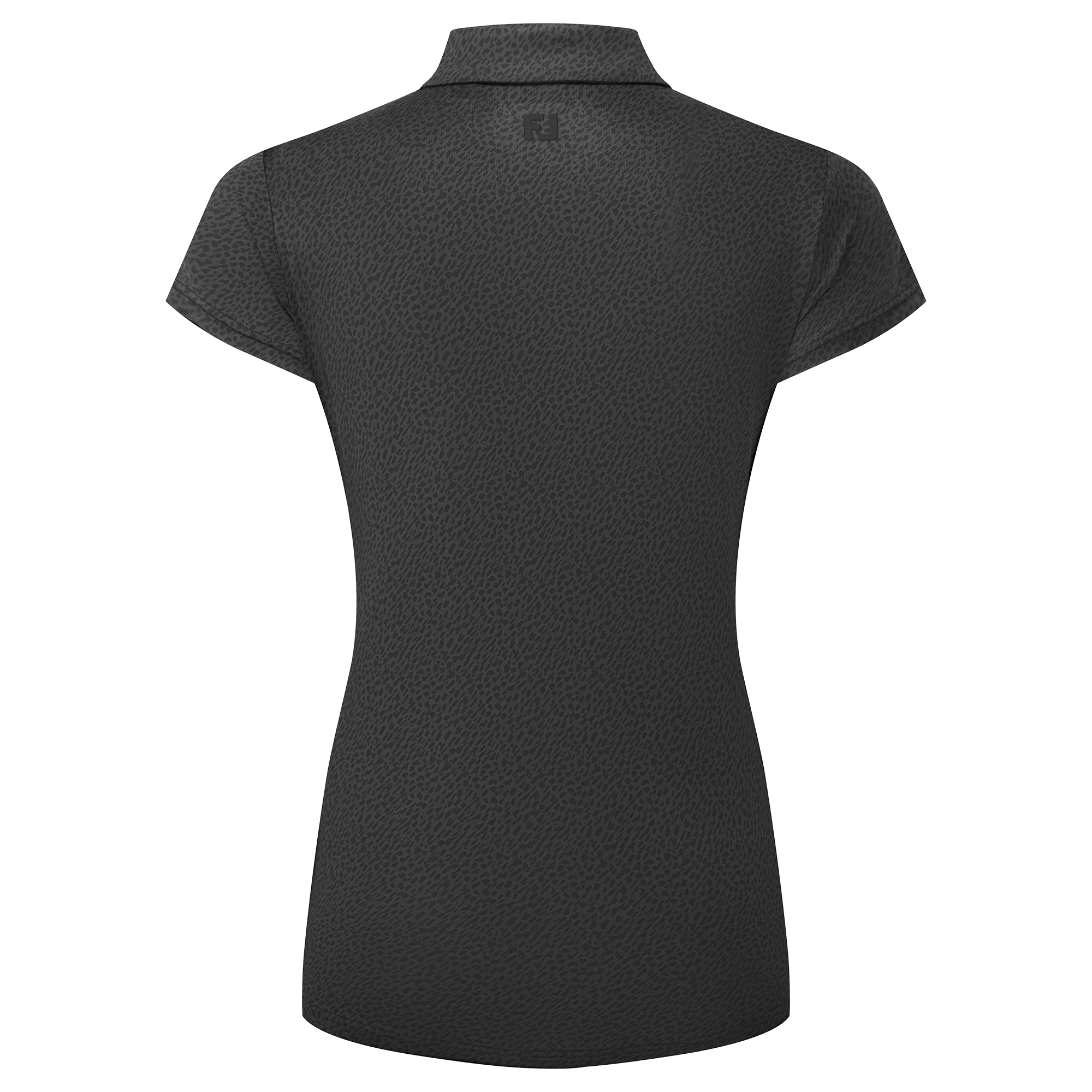 Animal Print Cap Sleeve Lisle