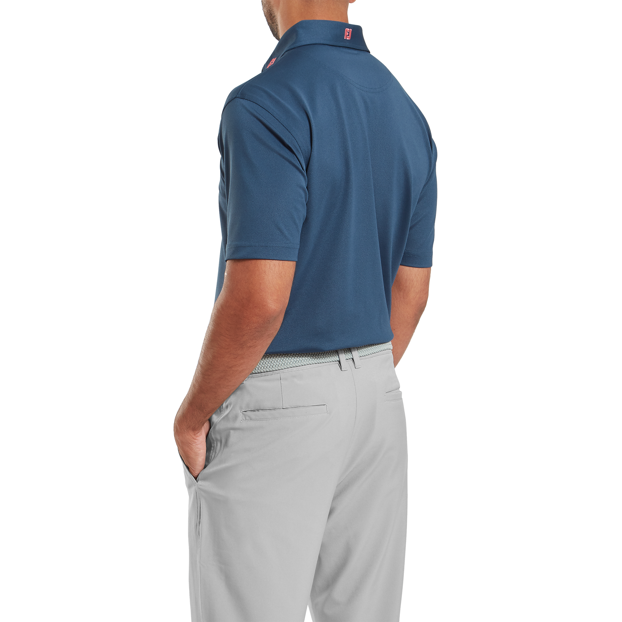 Polo stretch piqu&eacute; uni