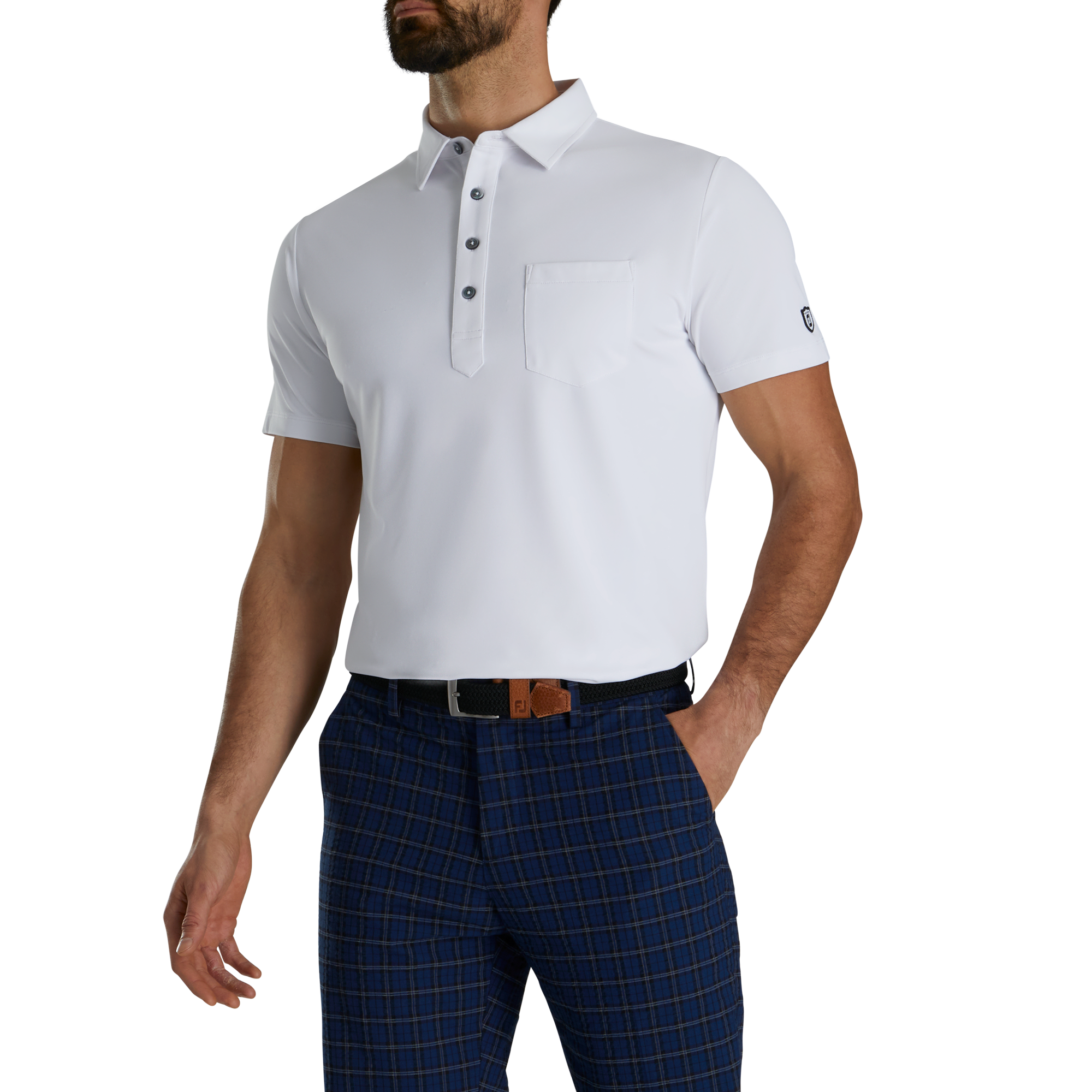 Todd Snyder Oxford Knit Polo