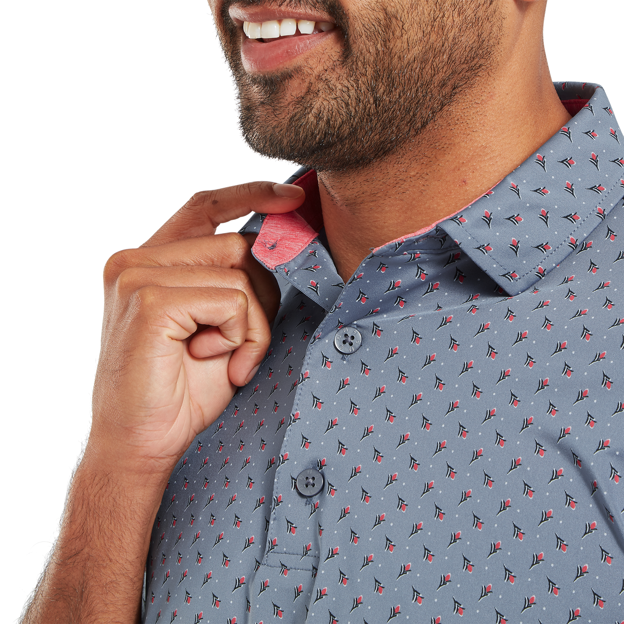 Flower Bud Foulard Lisle