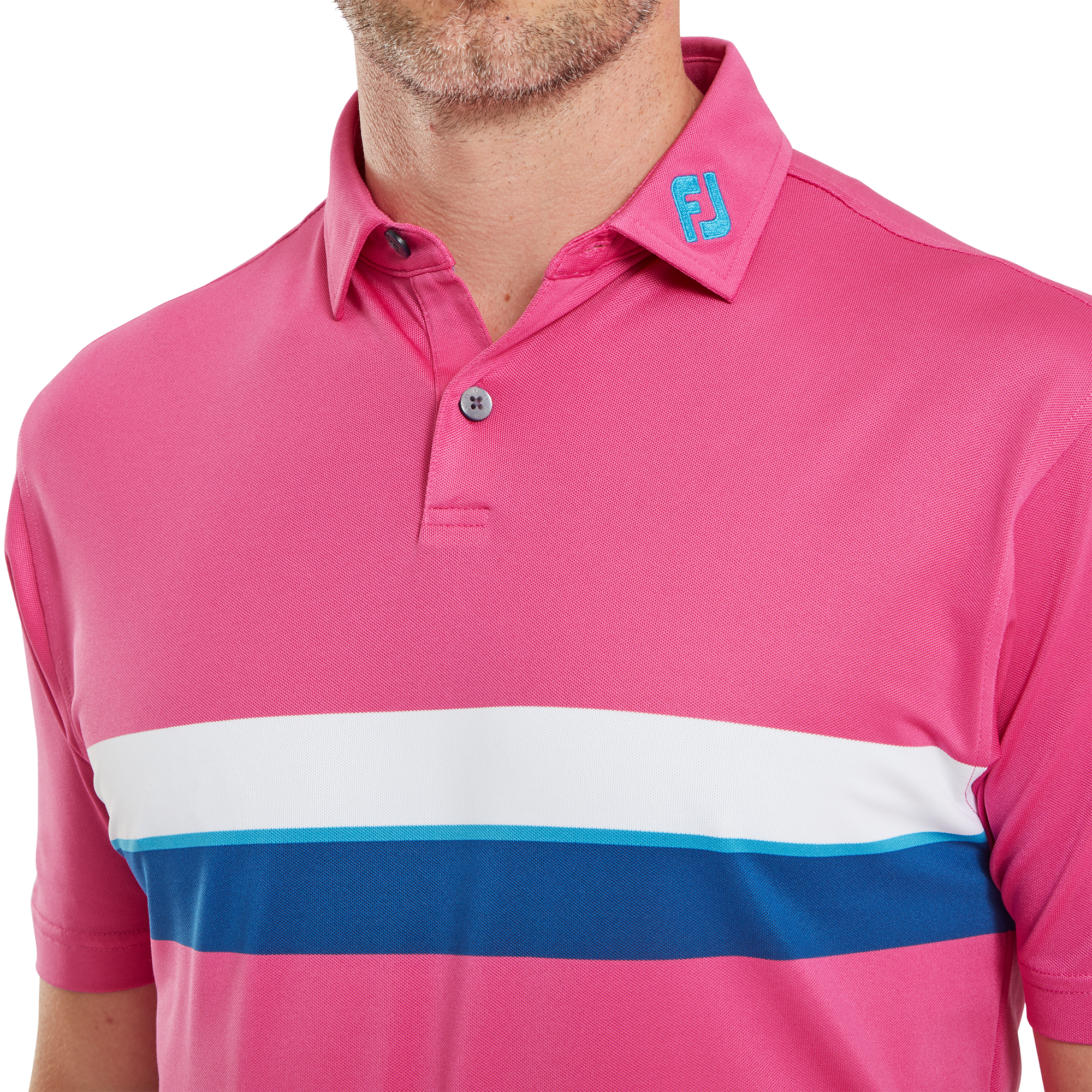 Double Chest Band Pique