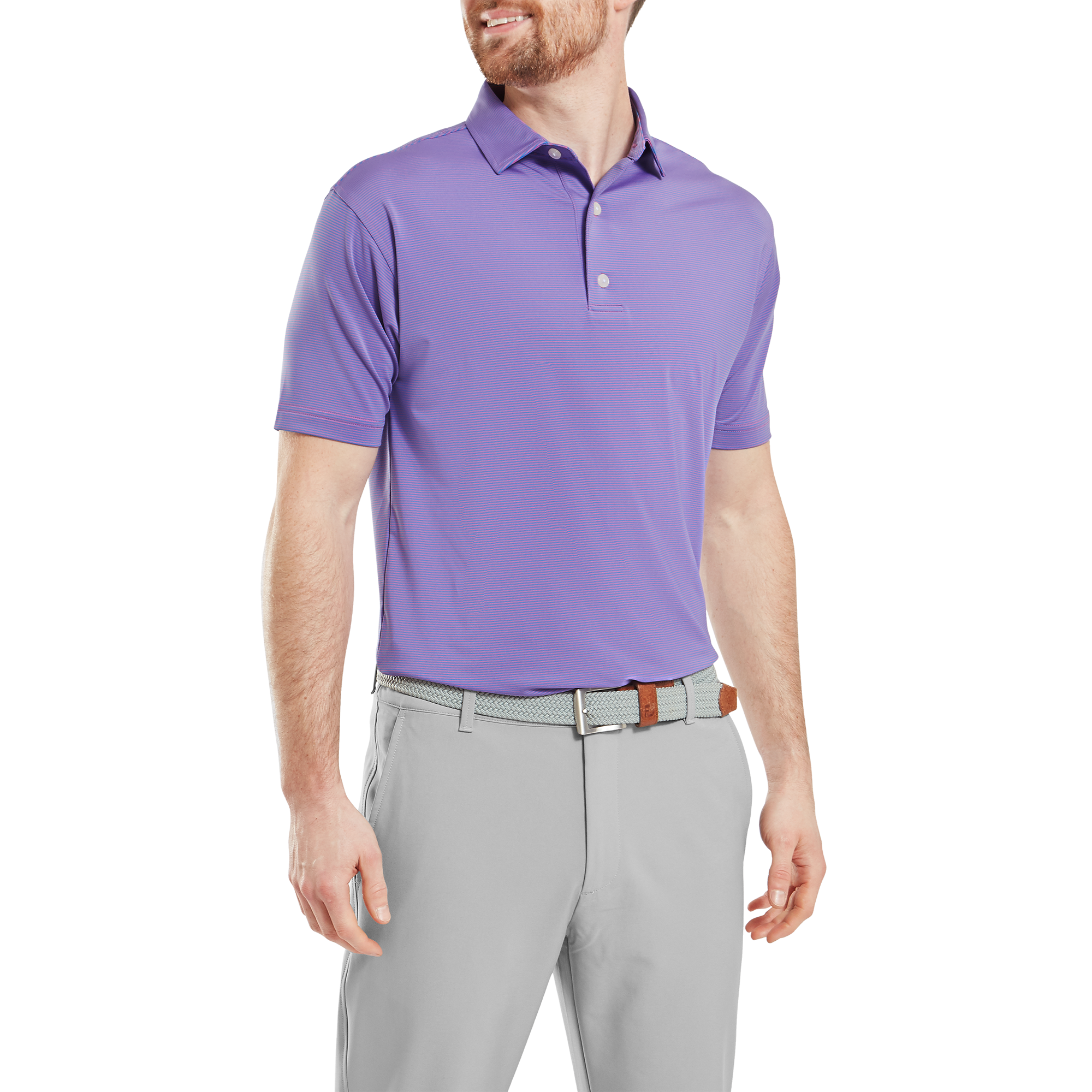 Micro Feeder Stripe Lisle