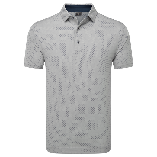 Stretch Lisle Dot Print