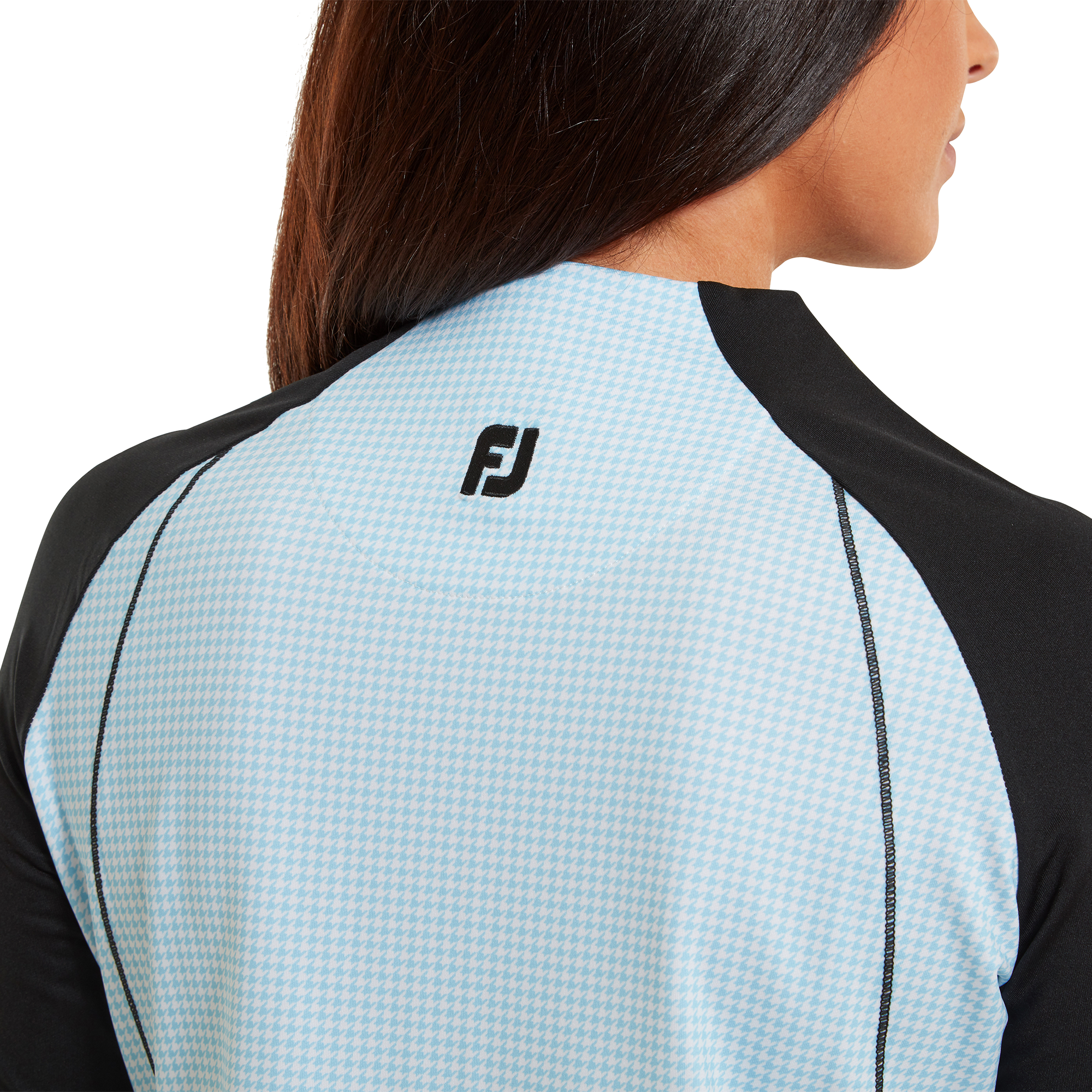 Houndstooth Printed Midlayer