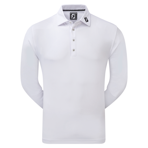 Polo Manches longues Thermocool col tiss&eacute;