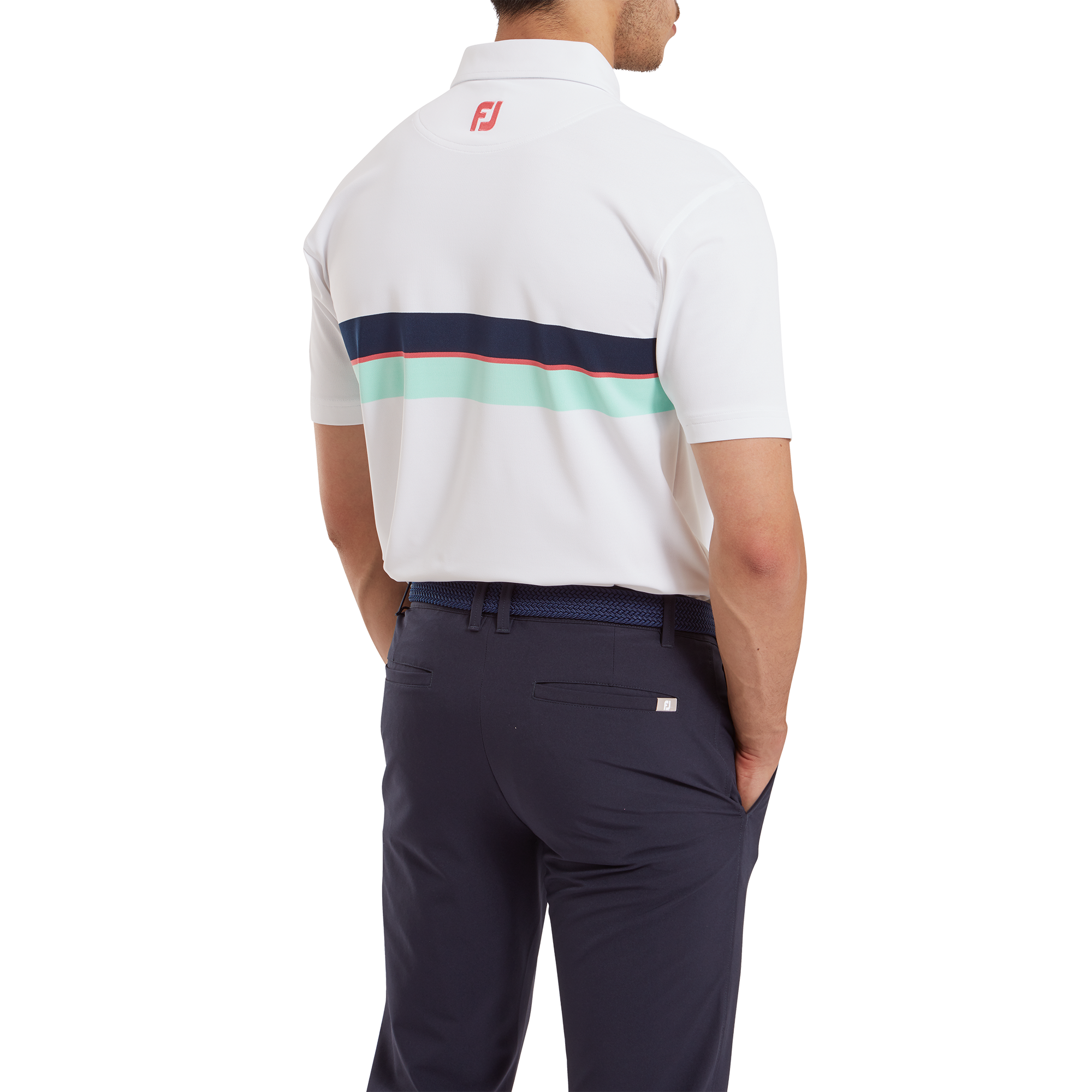 Double Chest Band Pique