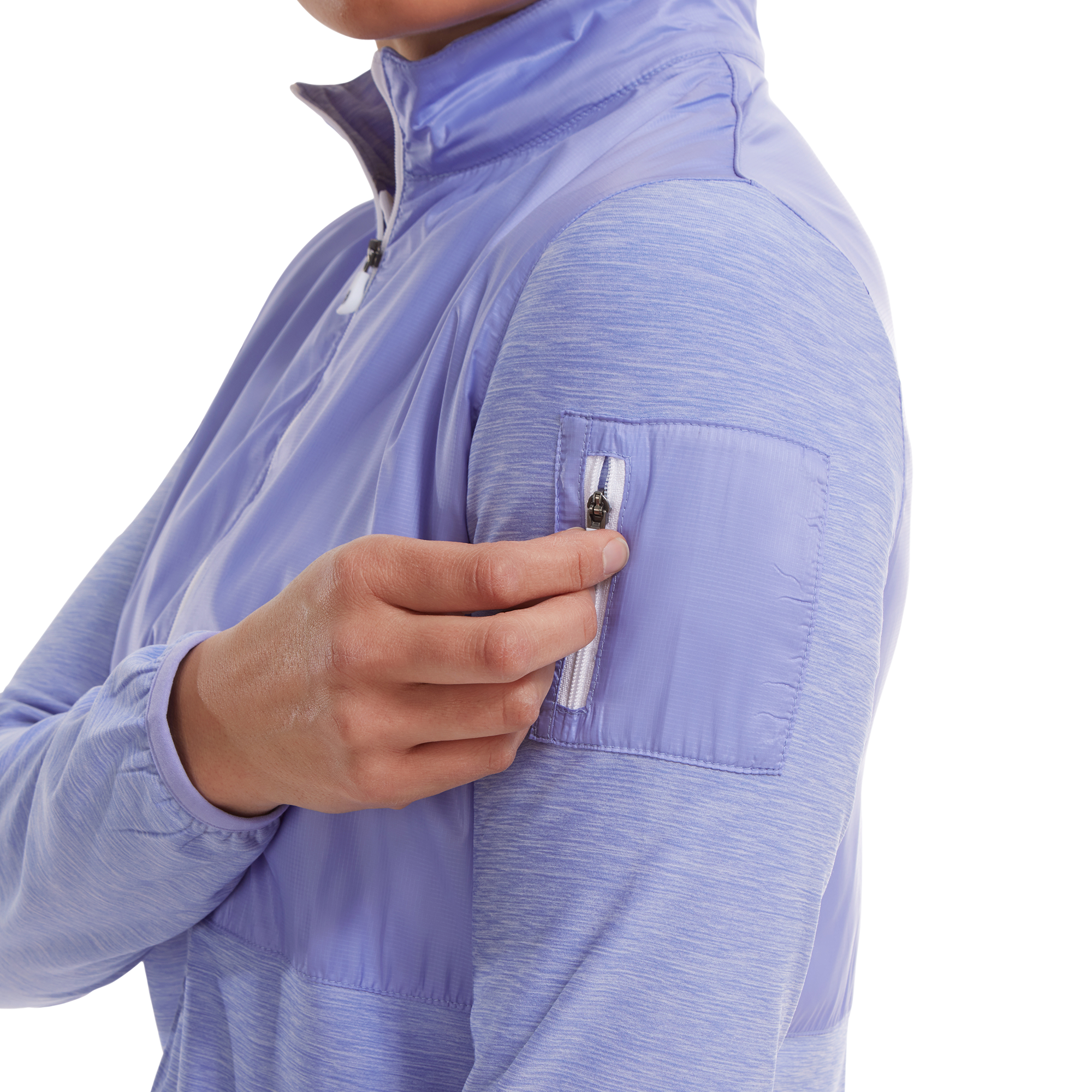 Full-Zip Space Dye Midlayer