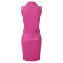 Pikee-Kleid mit angedeuteten Cap-&Auml;rmeln