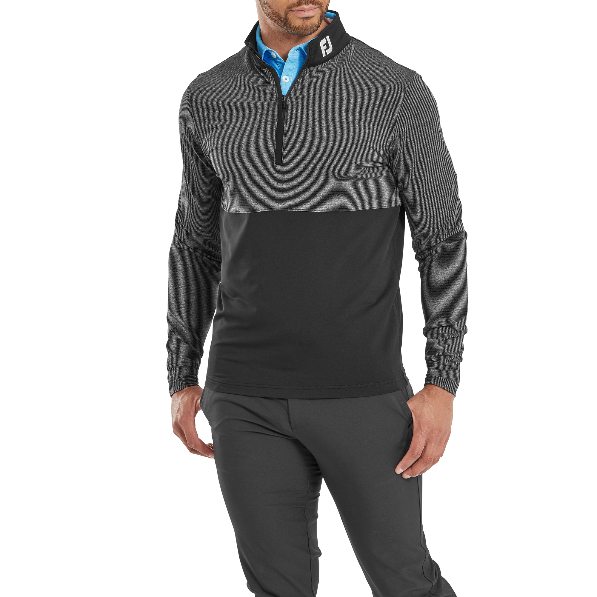 Space Dye Blocked Chill-Out