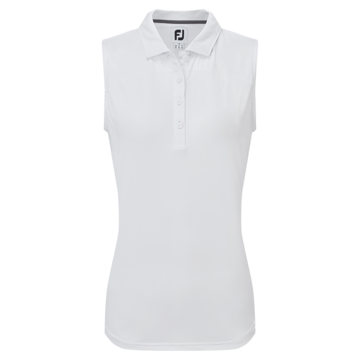 Mesh Back Sleeveless Lisle