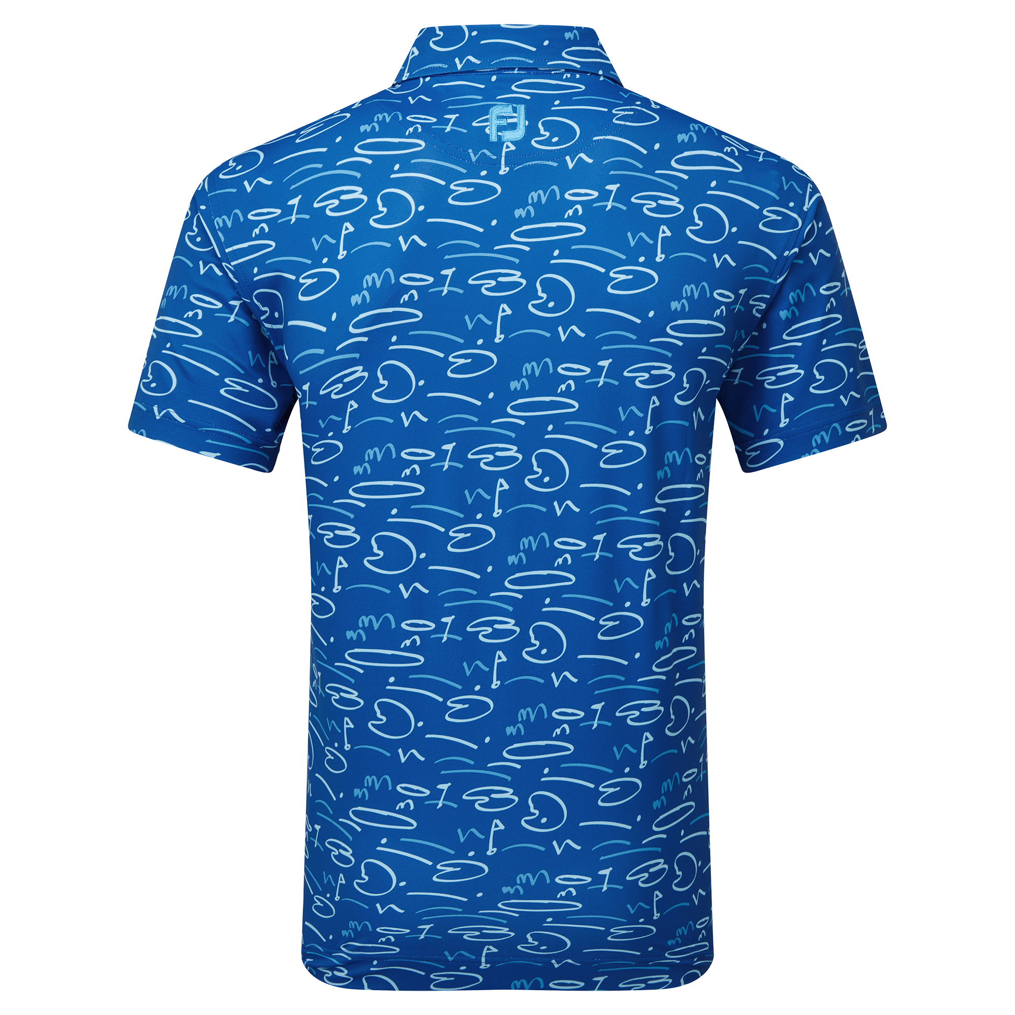 Golf Course Doodle Pique