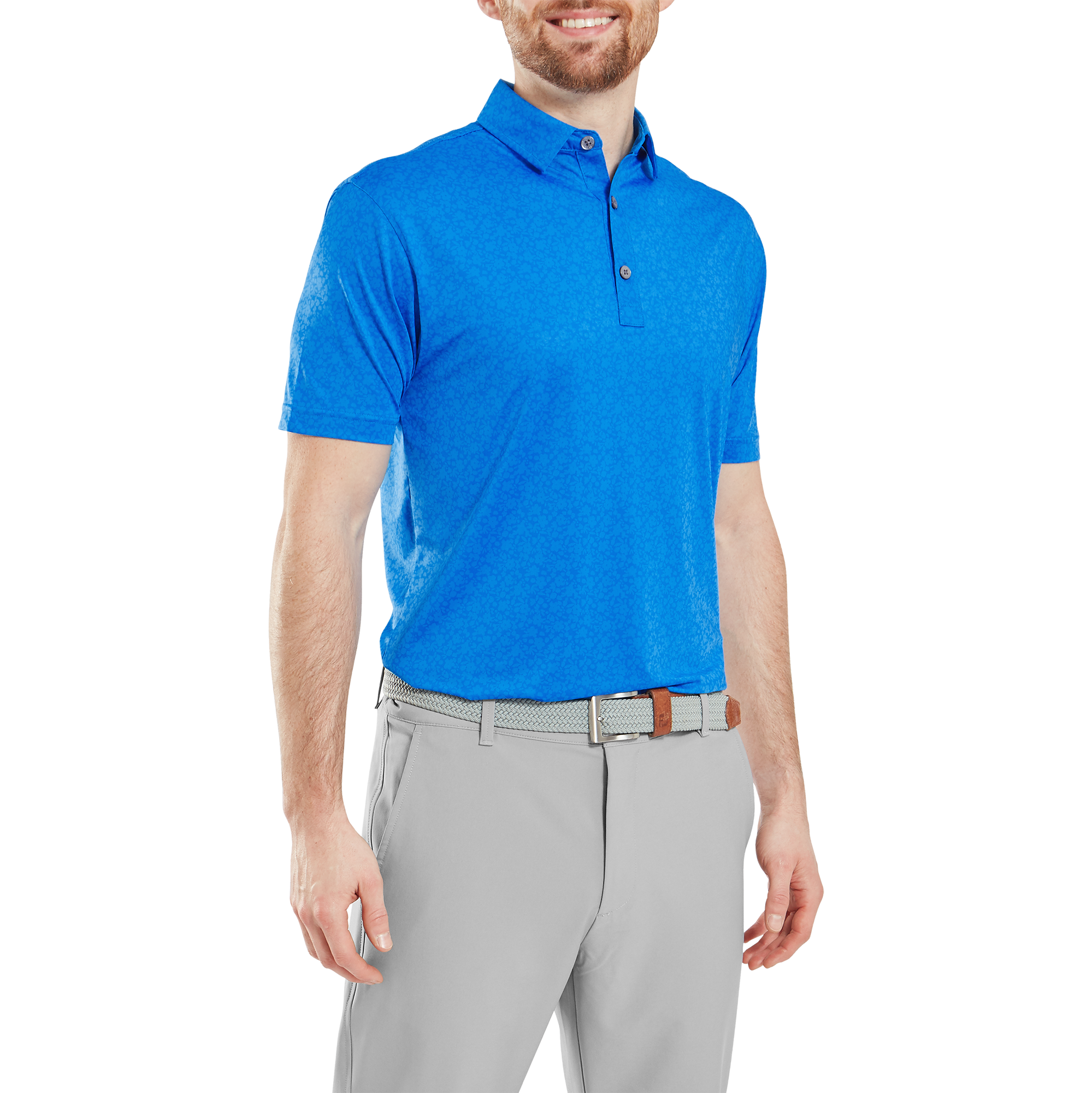 Painted Floral Lisle