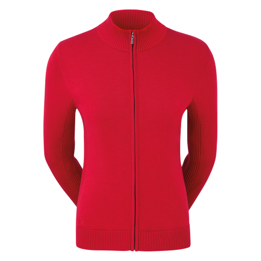 Full-Zip Lined Pullover Women