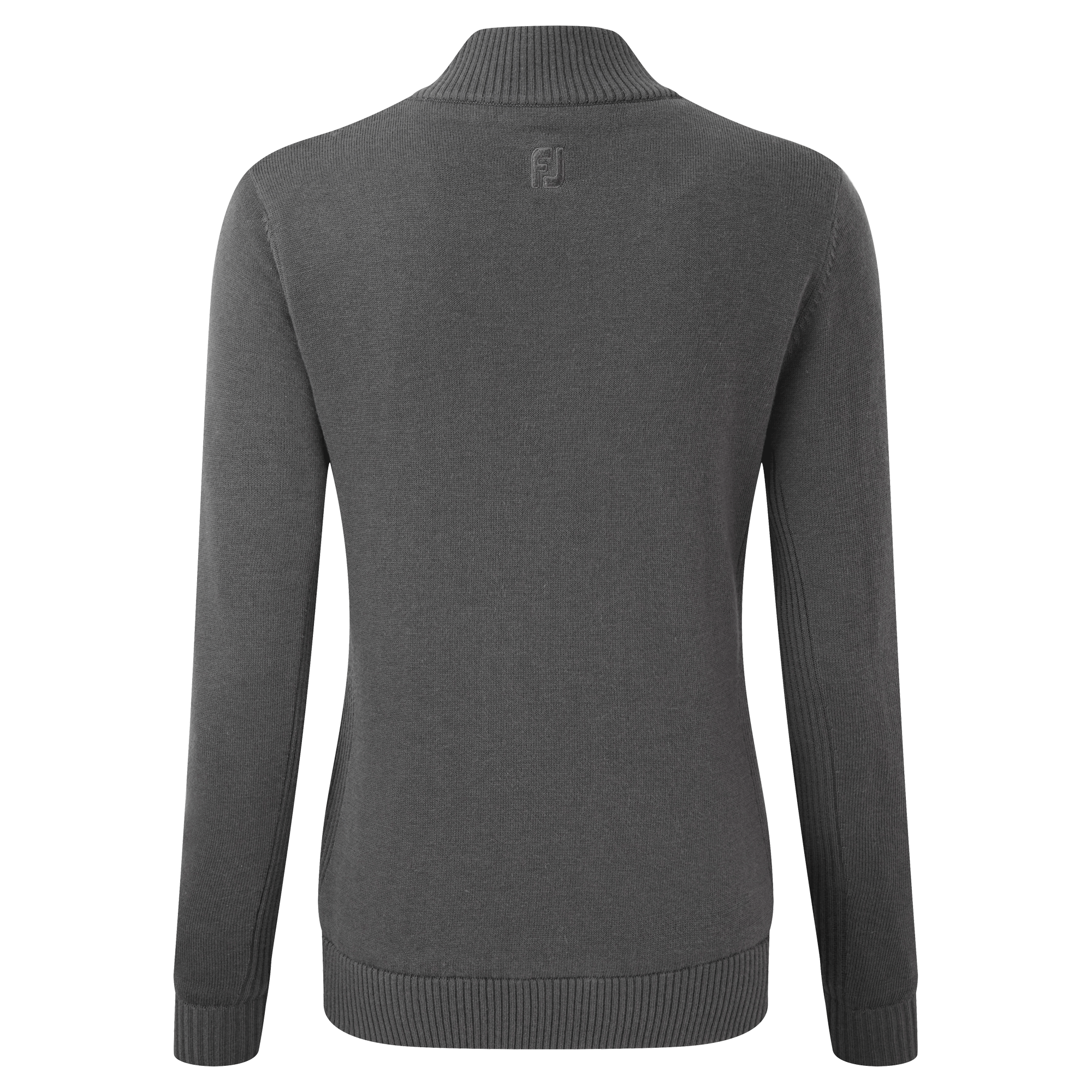 Women's Full-Zip Lined Wool Blend Pullover