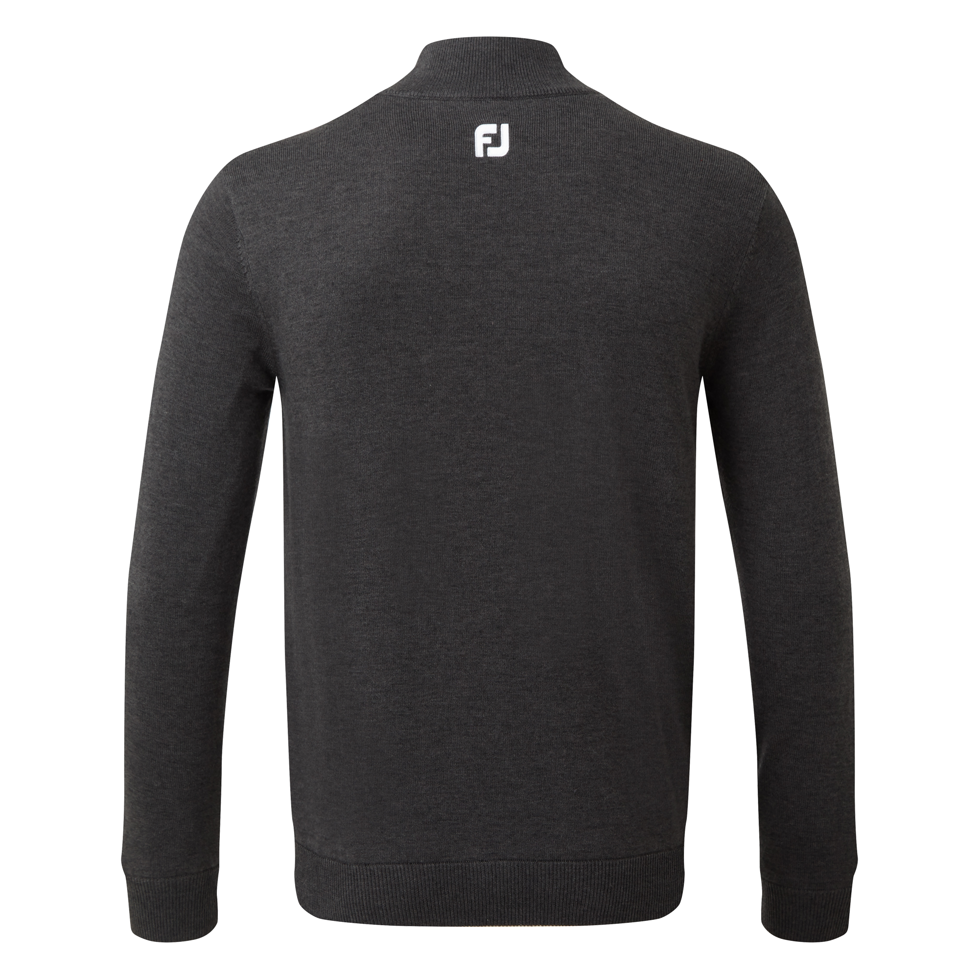 Wool Blend 1/2 Zip Lined Pullover