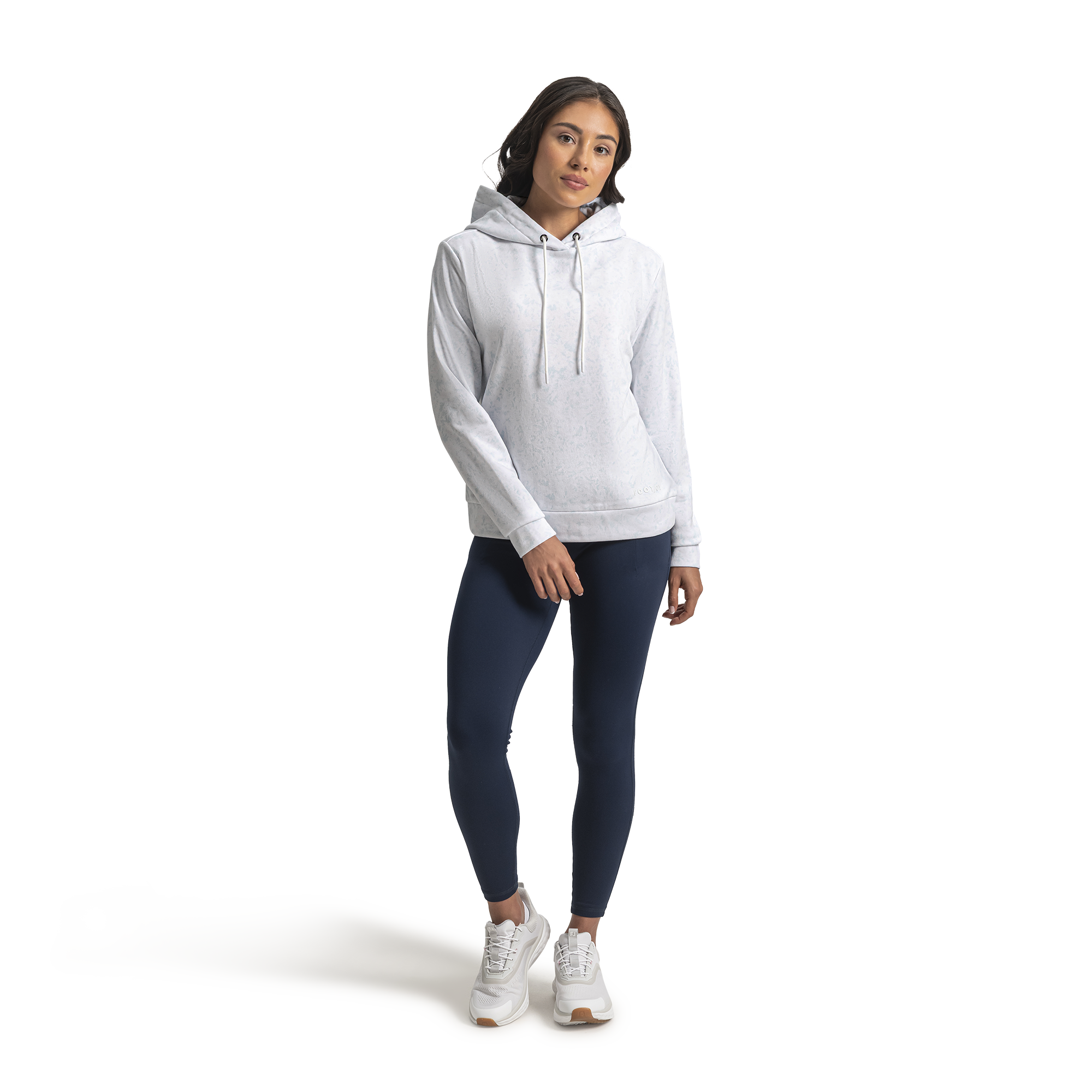 Dry Ice Crop Hoodie Women