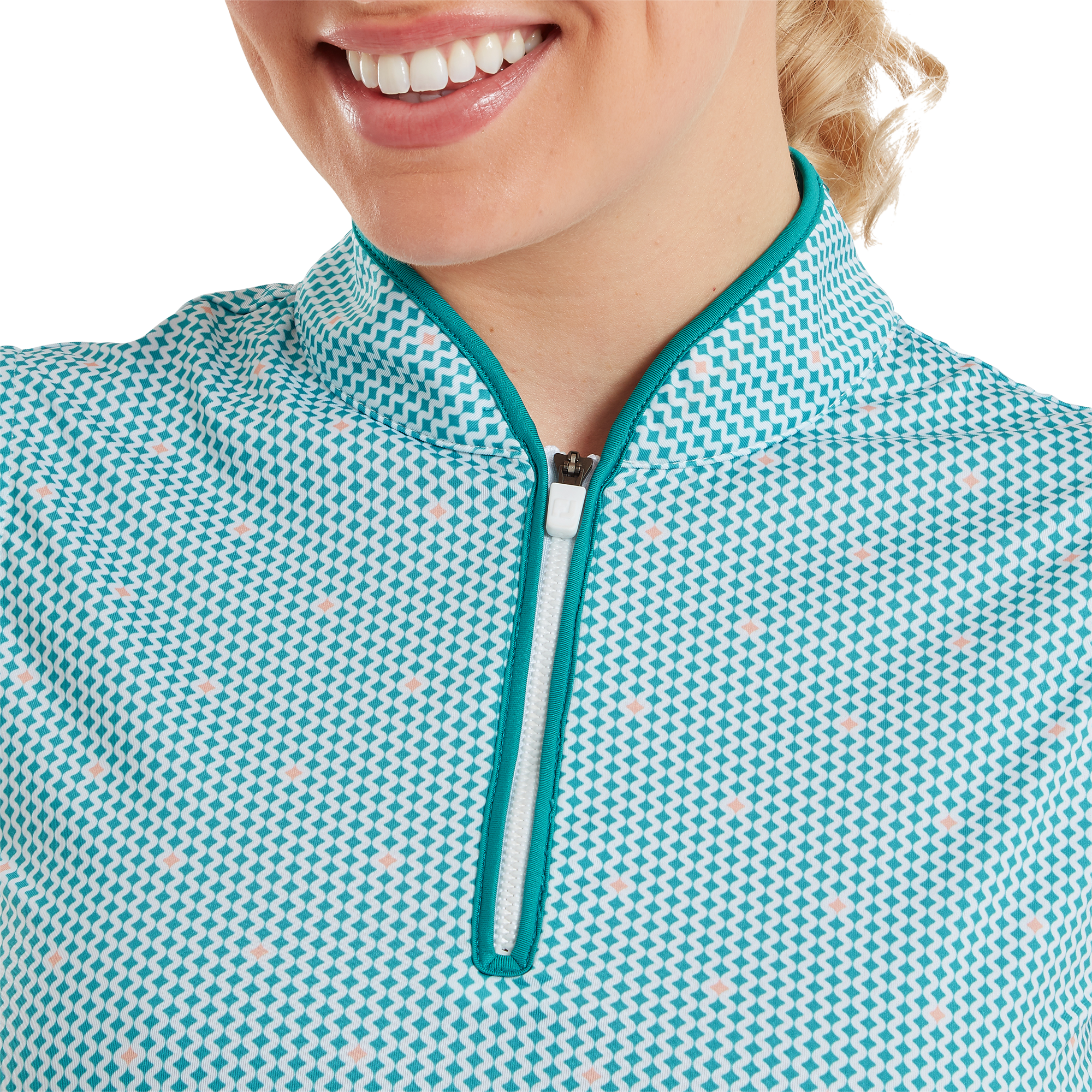 Zip Front Tank Printed