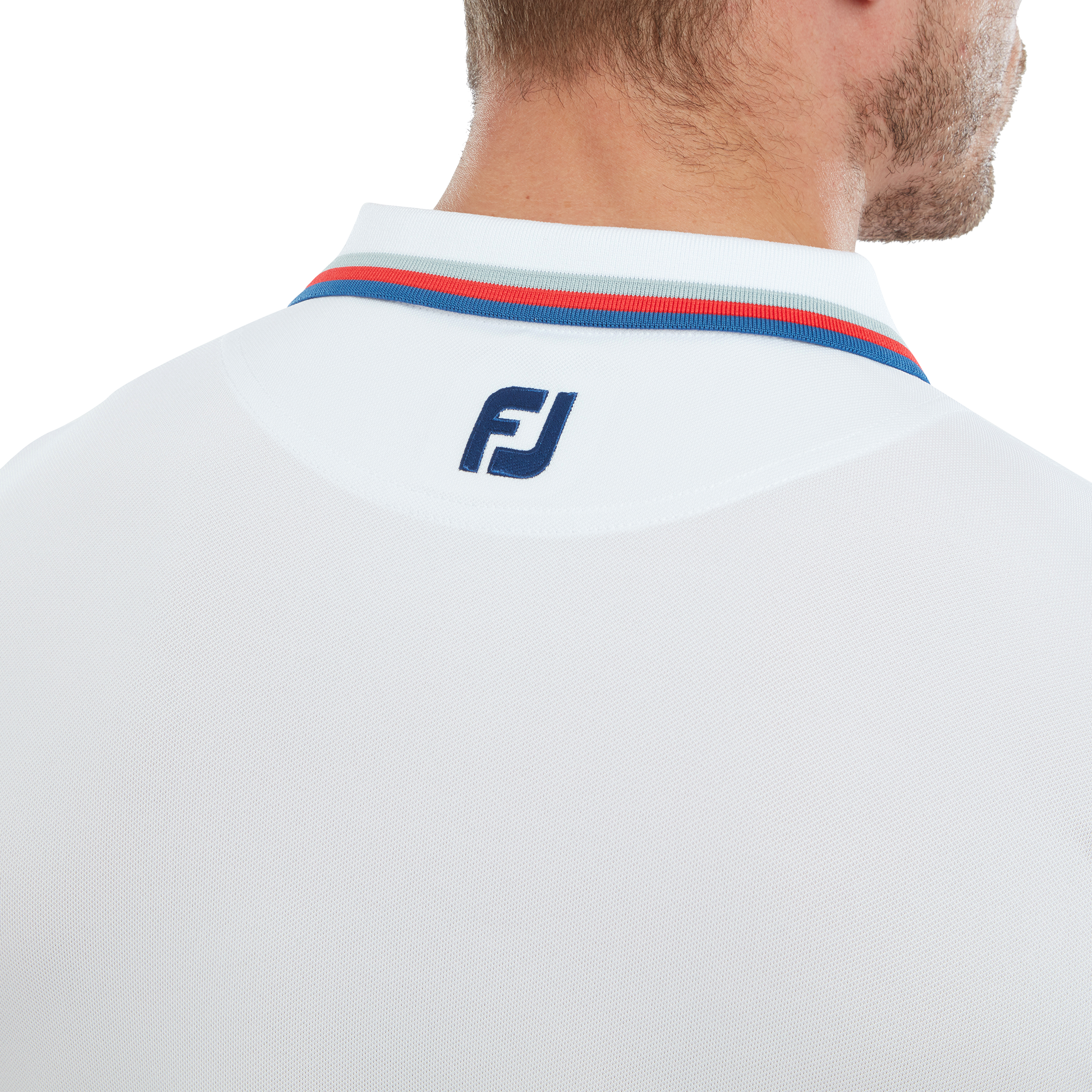 Solid Polo with Trim Pique