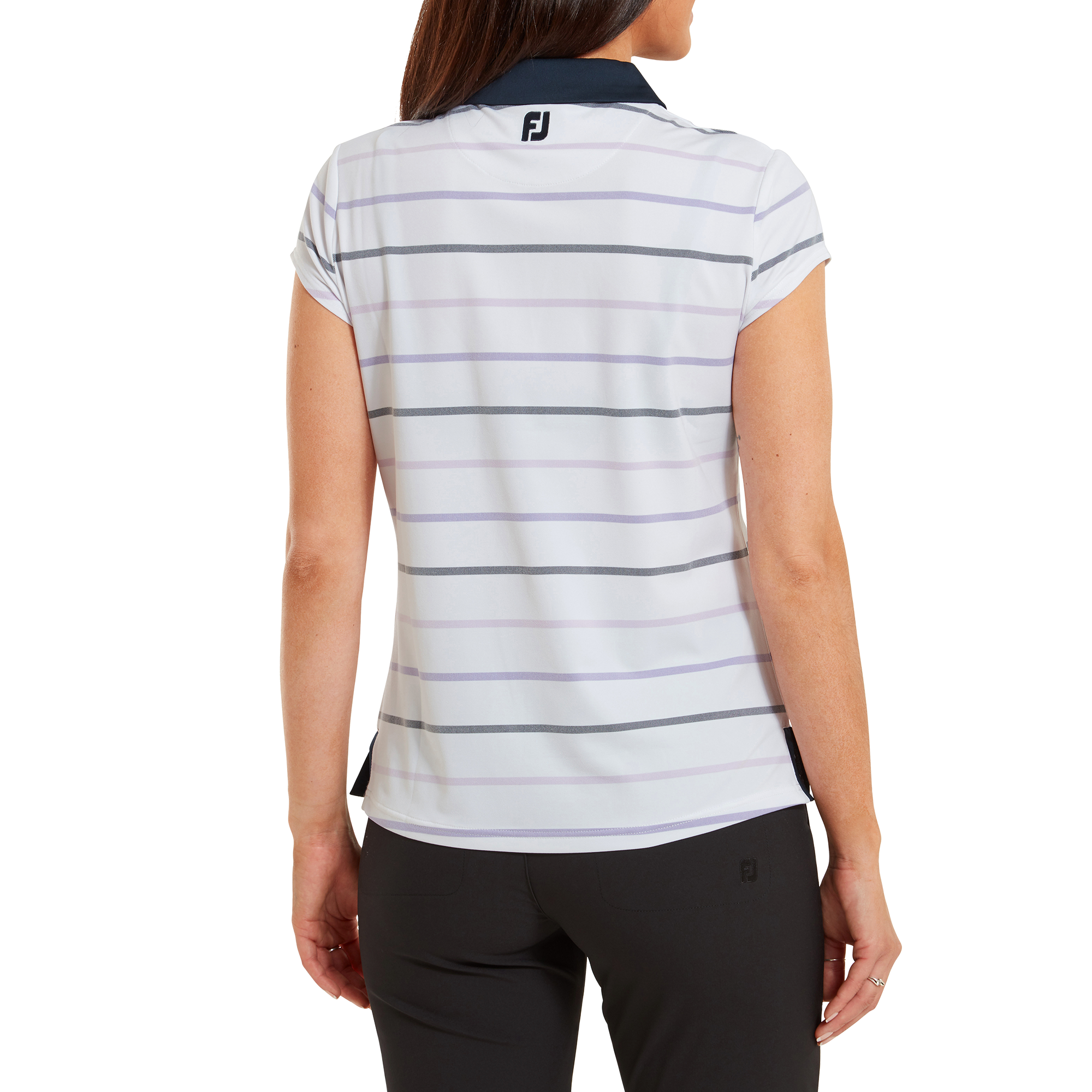 Birdseye Stripe Smooth Jacquard