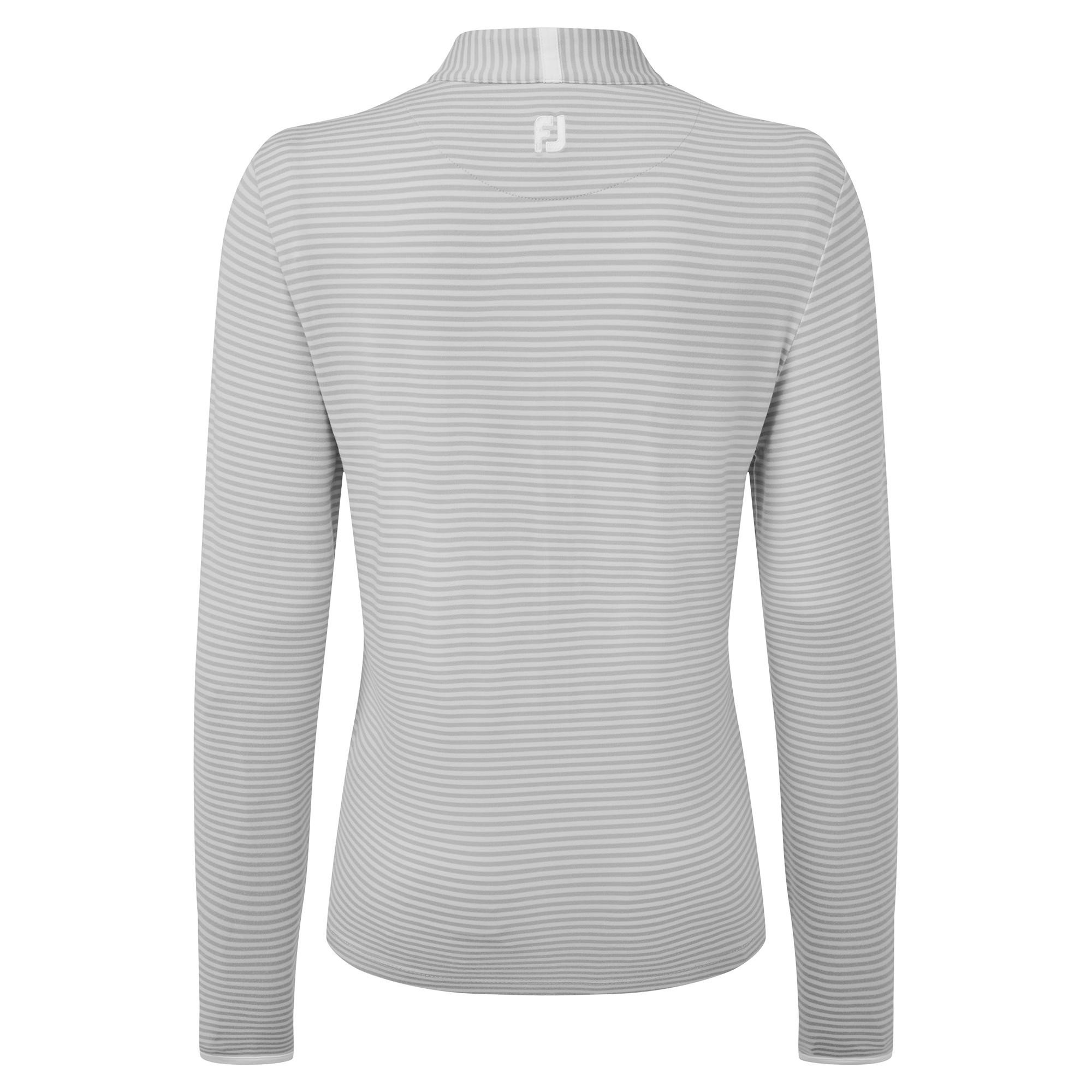 Full-Zip Lightweight Tonal Stripe Midlayer