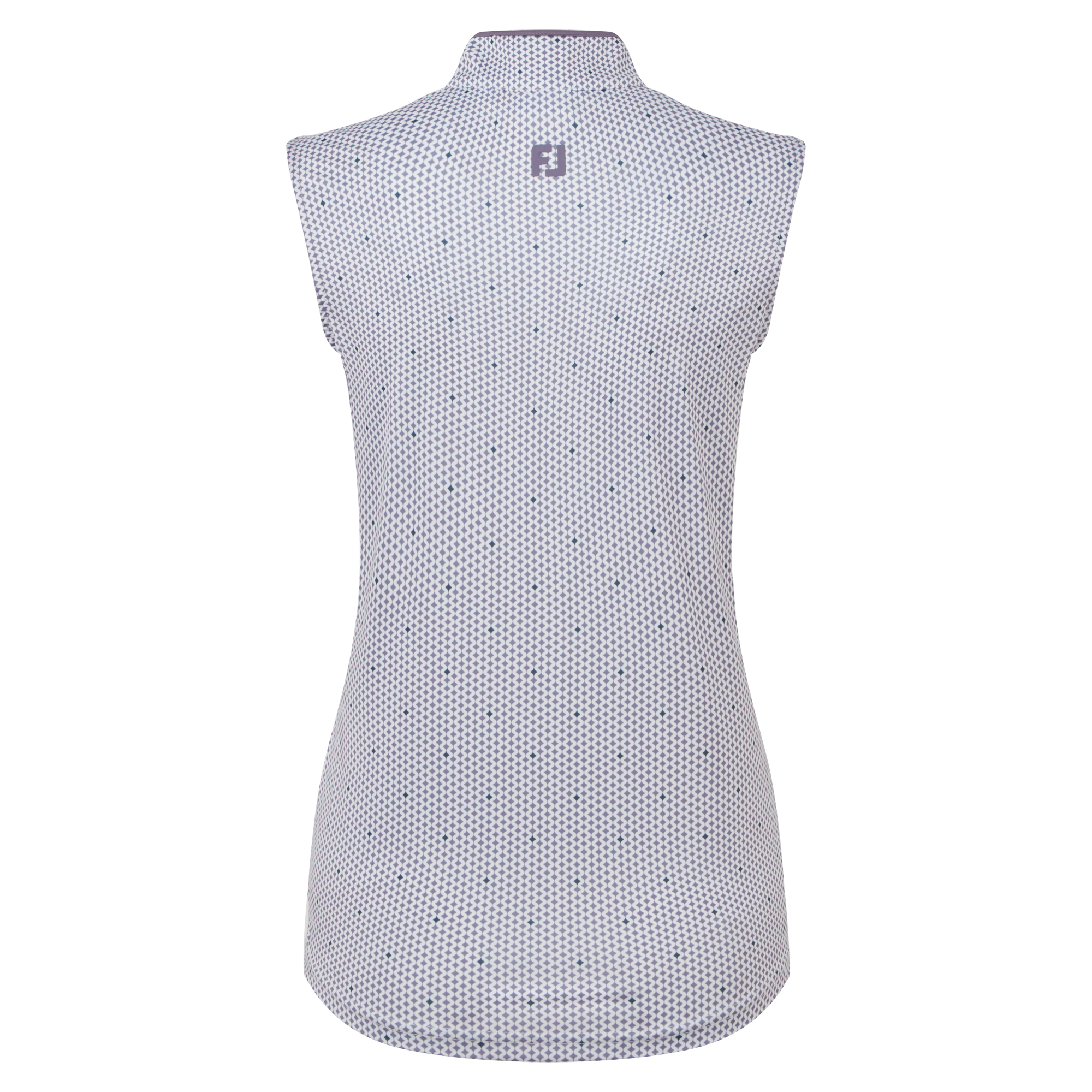 Zip Front Tank Printed