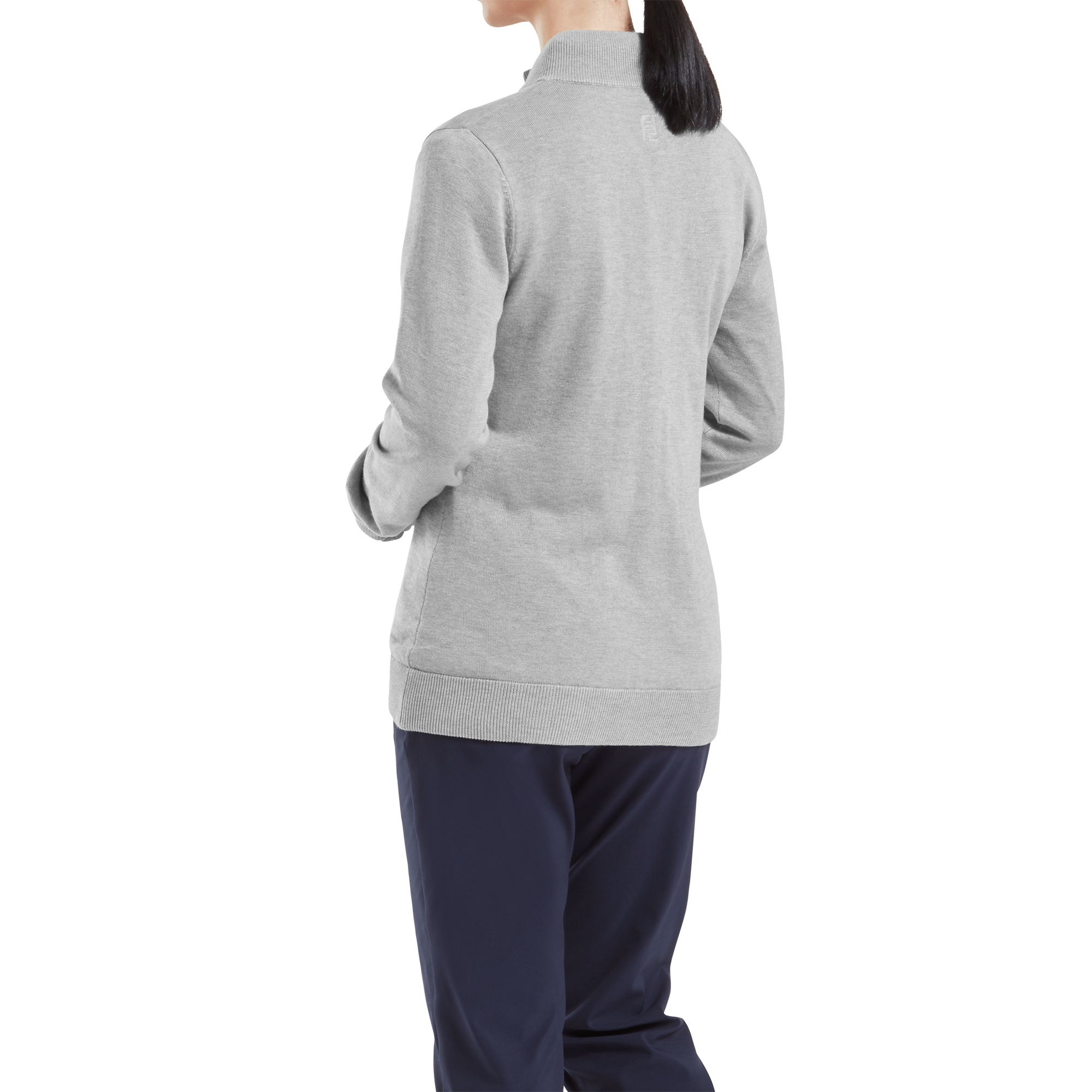 Pullover drirelease Full-Zip doubl&eacute; Femme