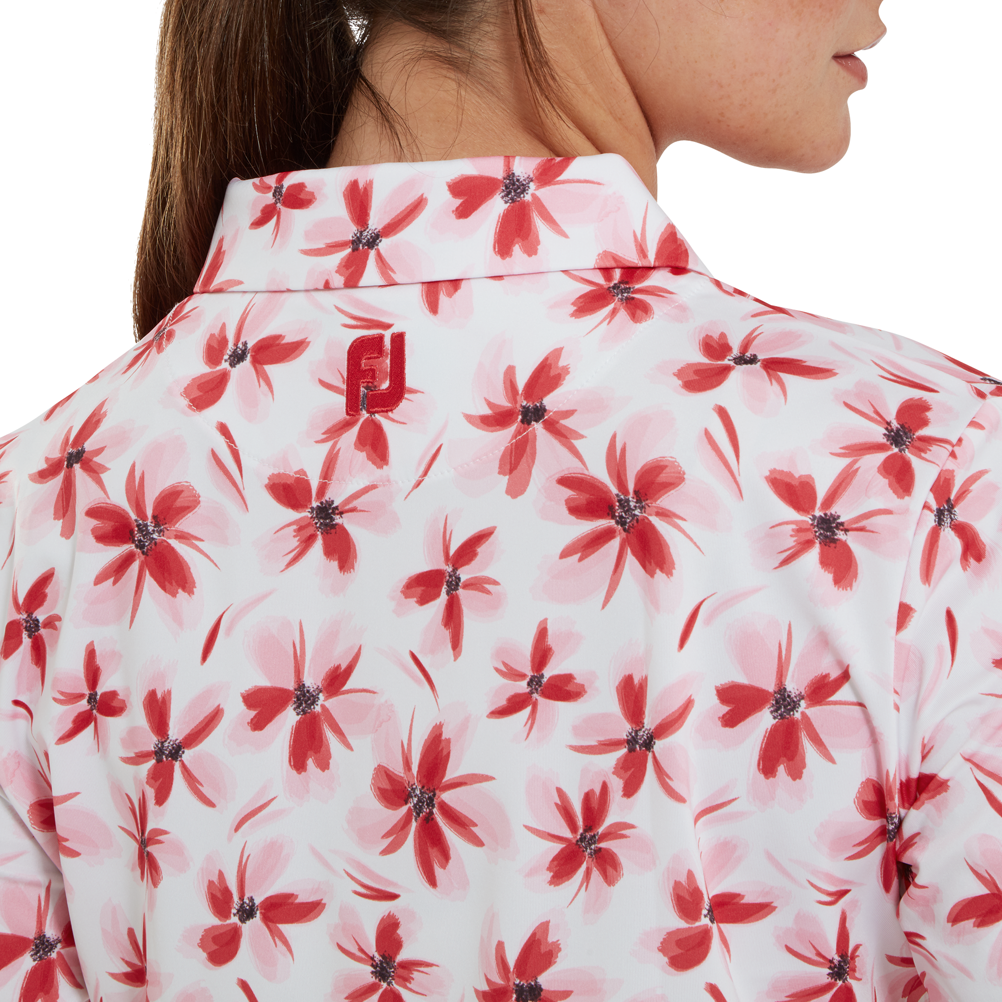 Floral Print Lisle