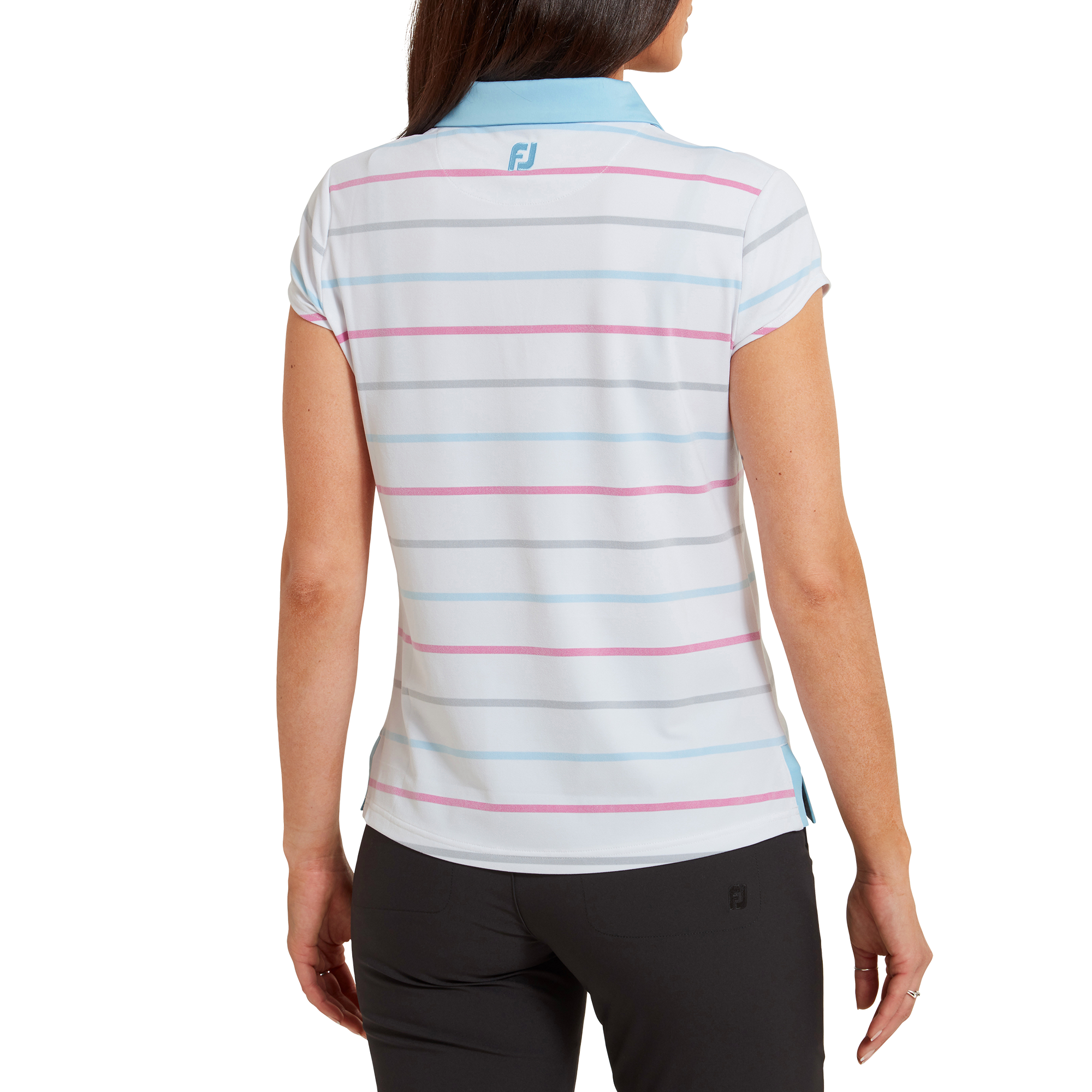 Birdseye Stripe Smooth Jacquard