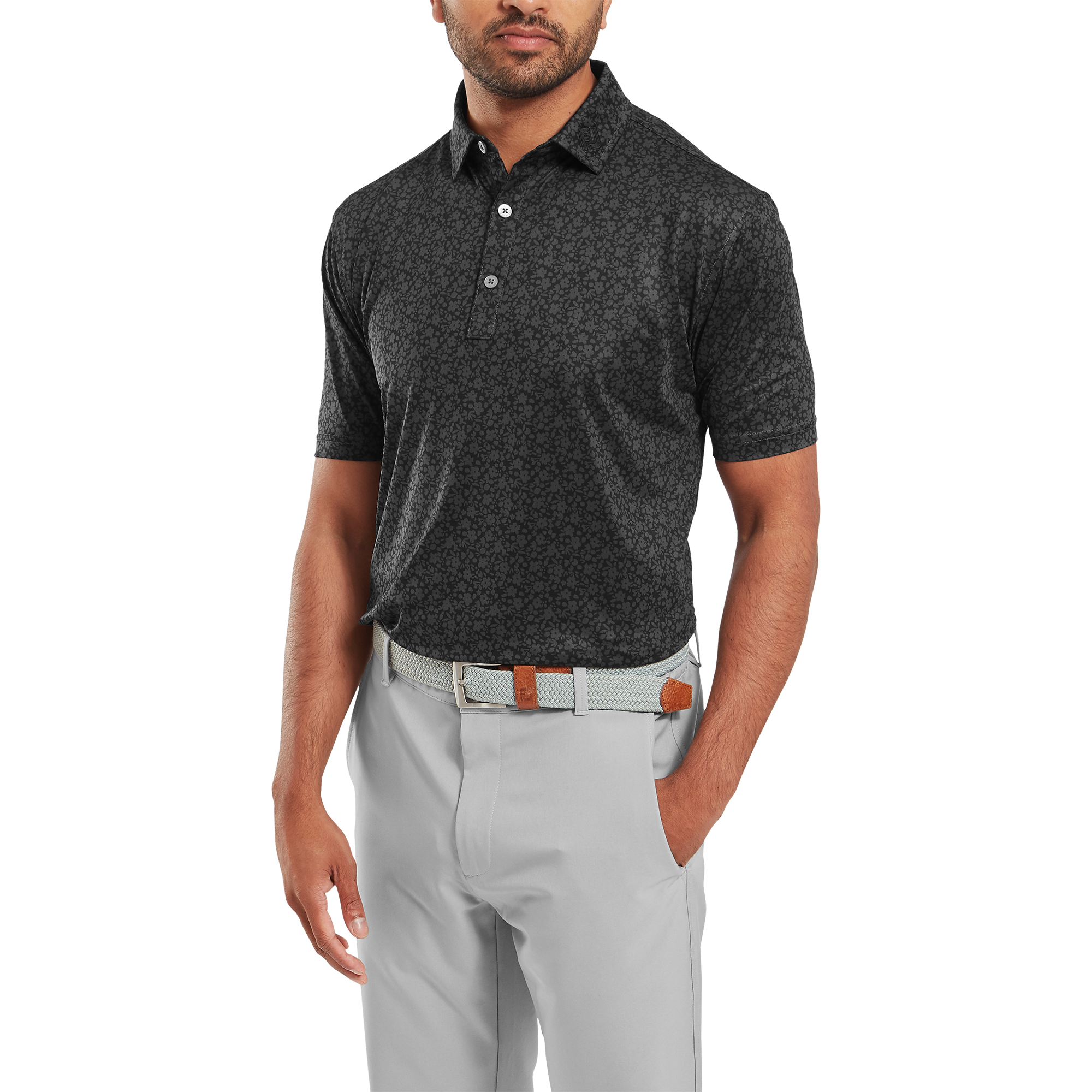 Painted Floral Lisle