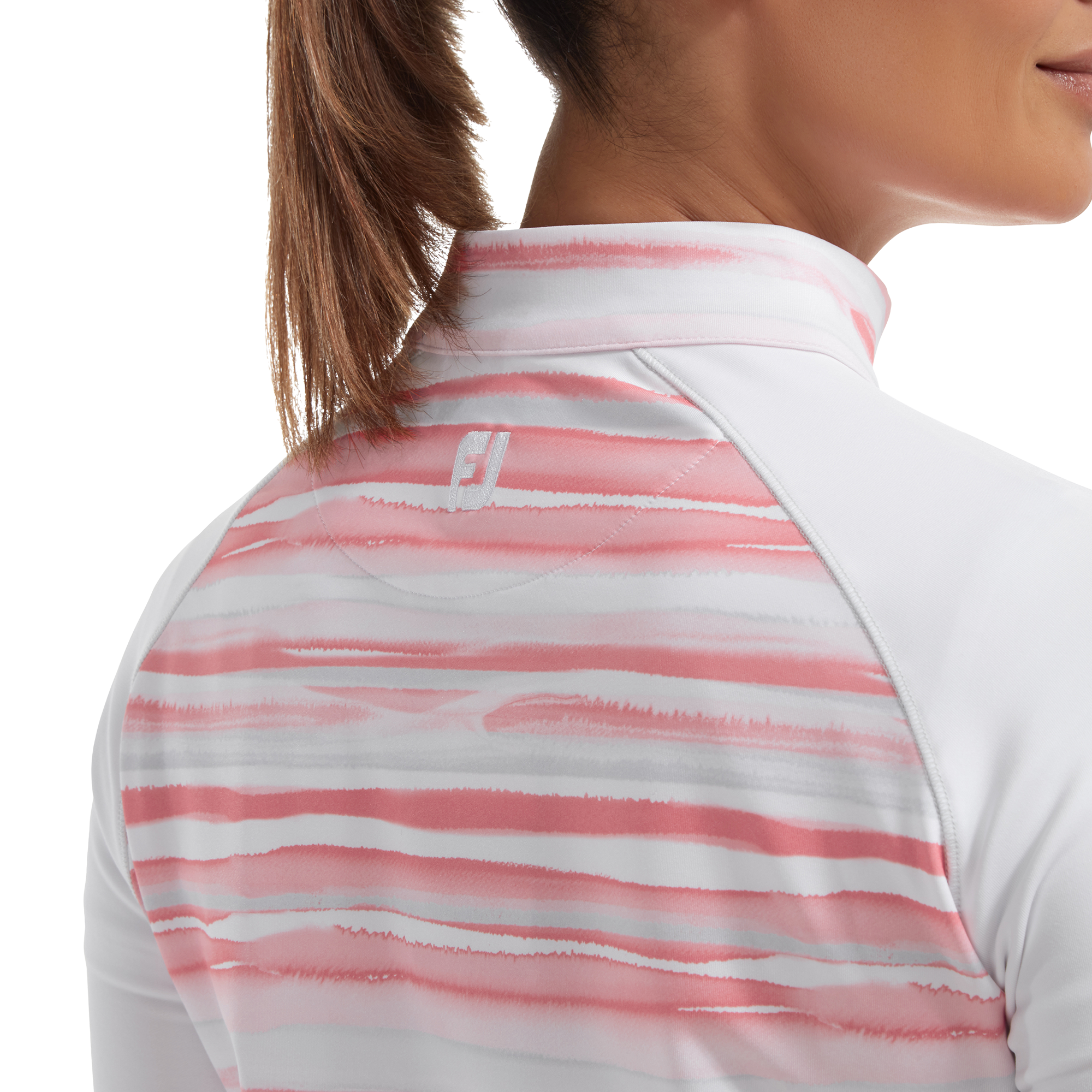 Half-Zip Jersey Watercolour Midlayer