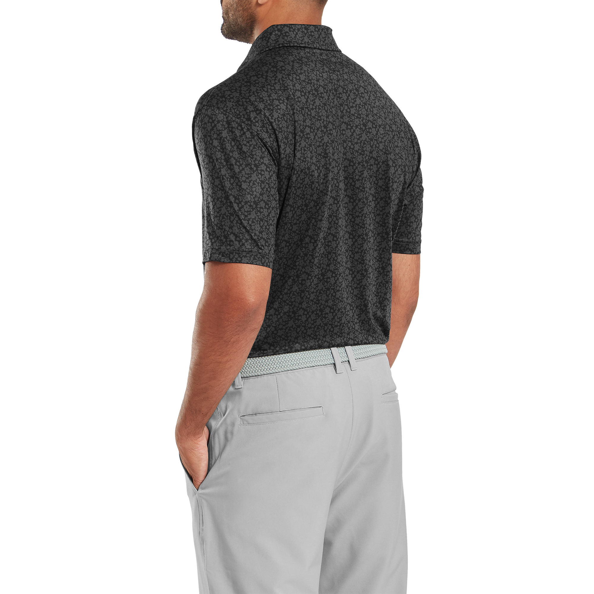 Painted Floral Lisle