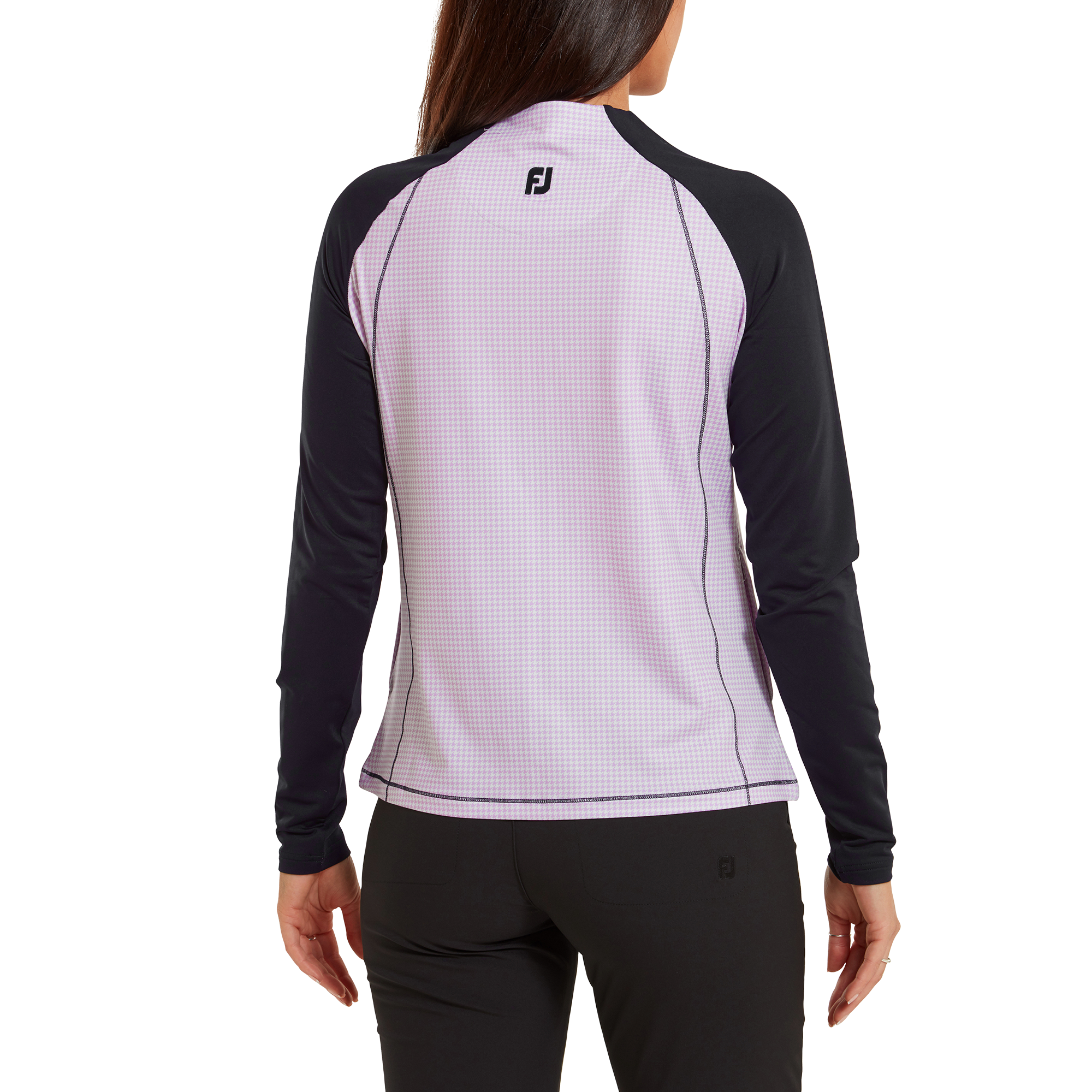 Houndstooth Printed Midlayer