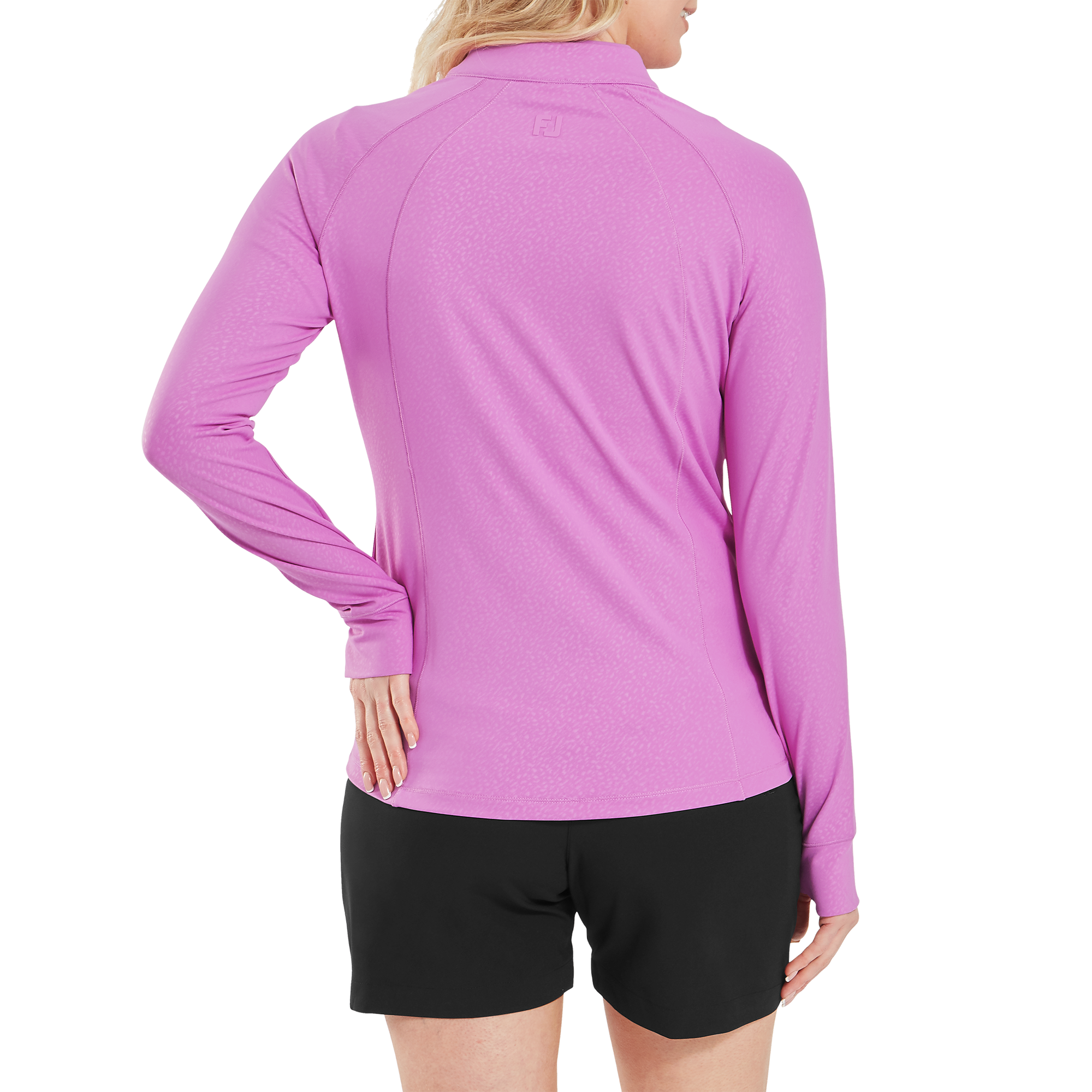 Embossed Full-Zip Midlayer