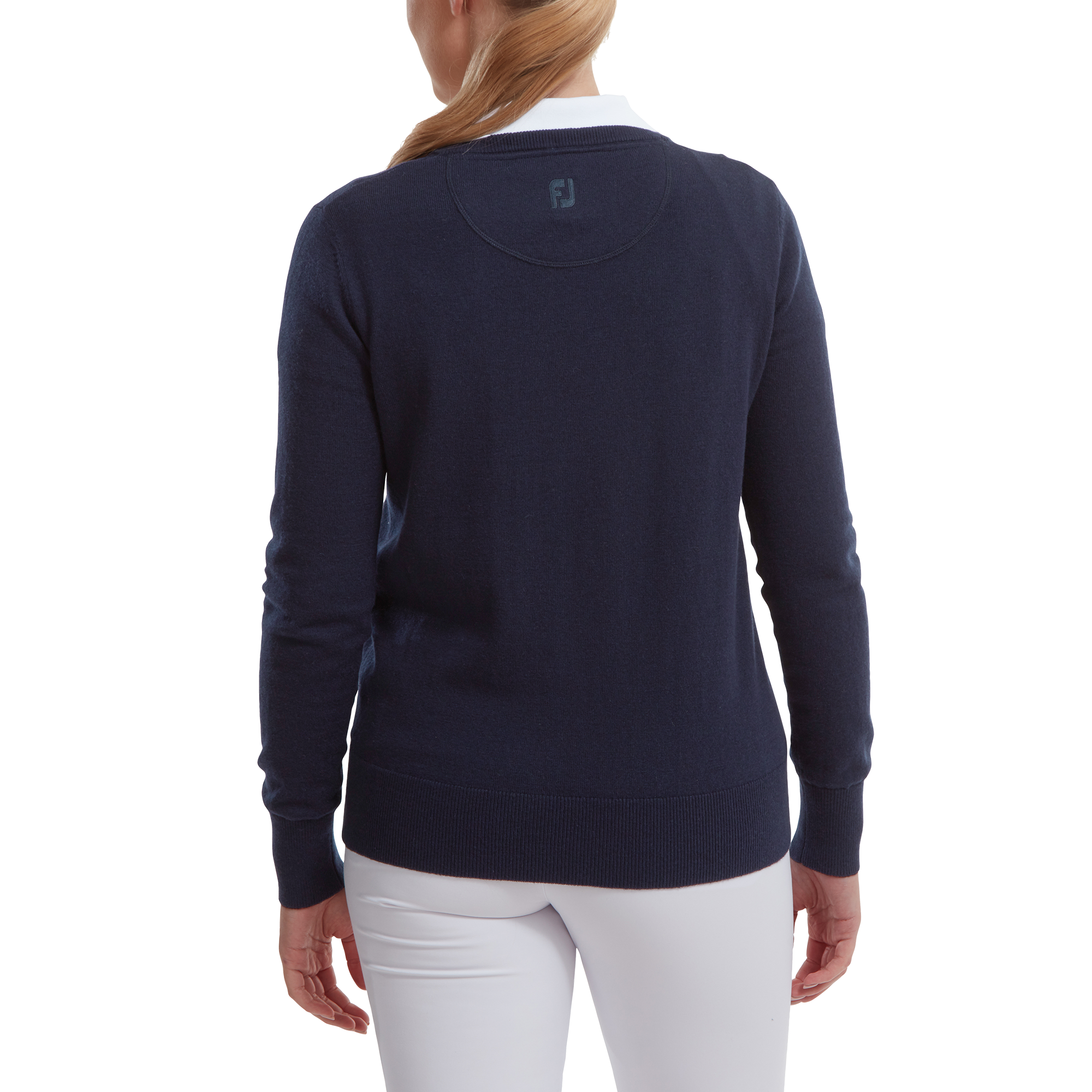 Wool Blend V-Neck Pullover