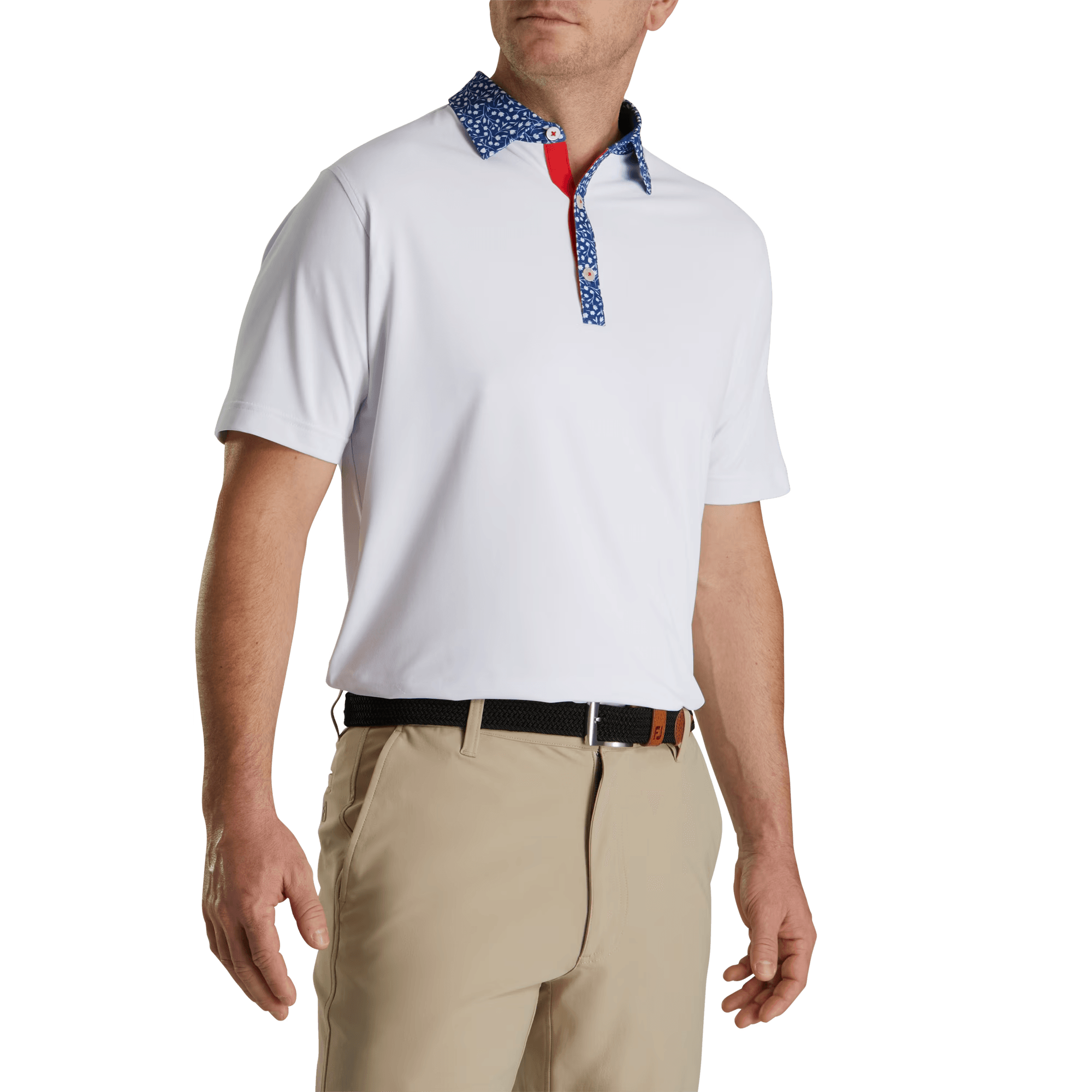 Tossed Tulip Trim Pique