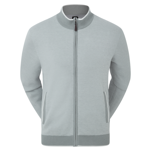 Full-Zip Lined Pullover