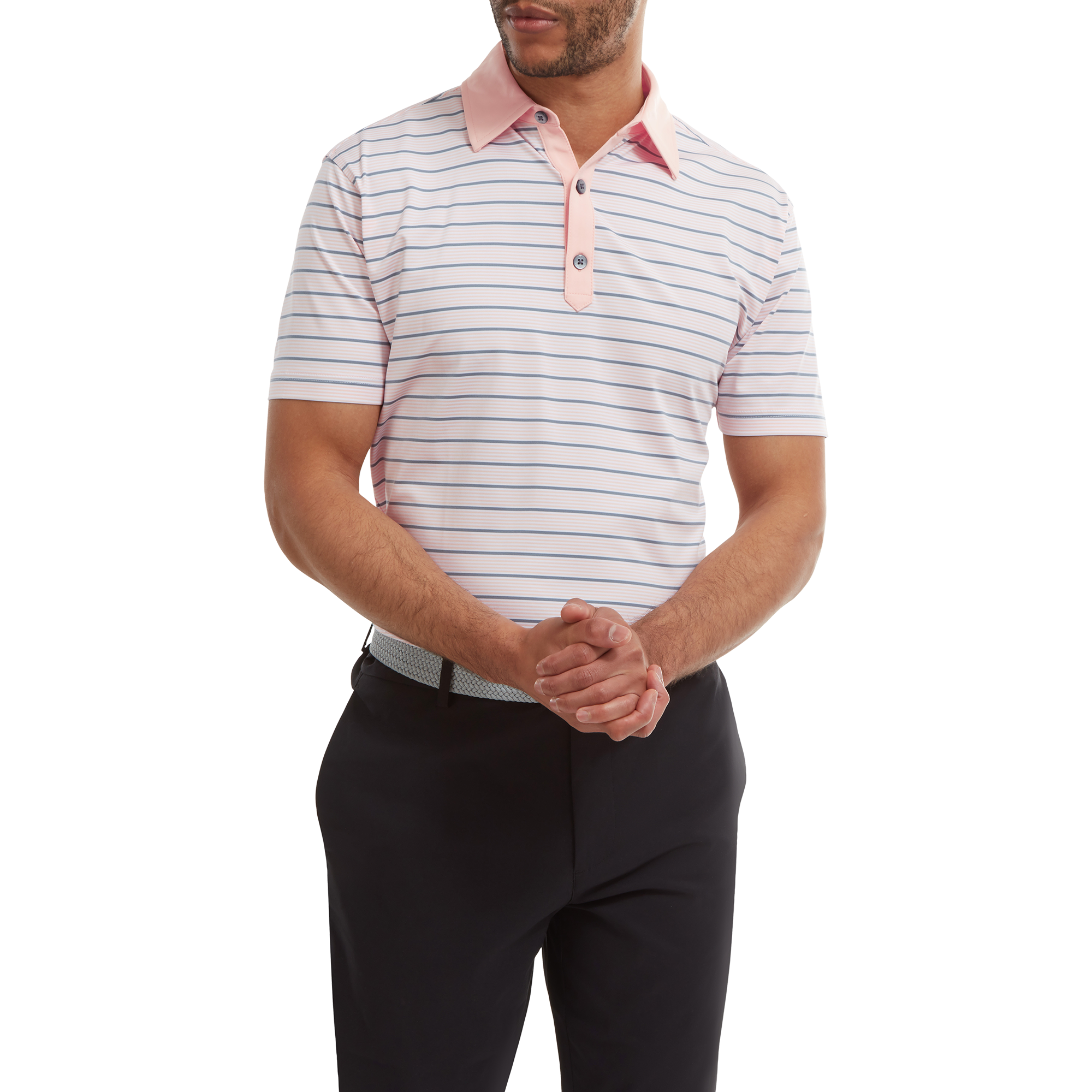 Accented Stripe Lisle