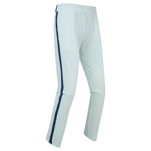 Gingham Lightweight Cropped Trousers