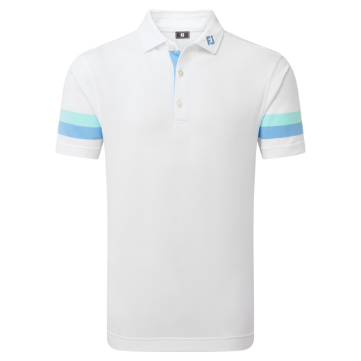 Sleeve Stripe Pique