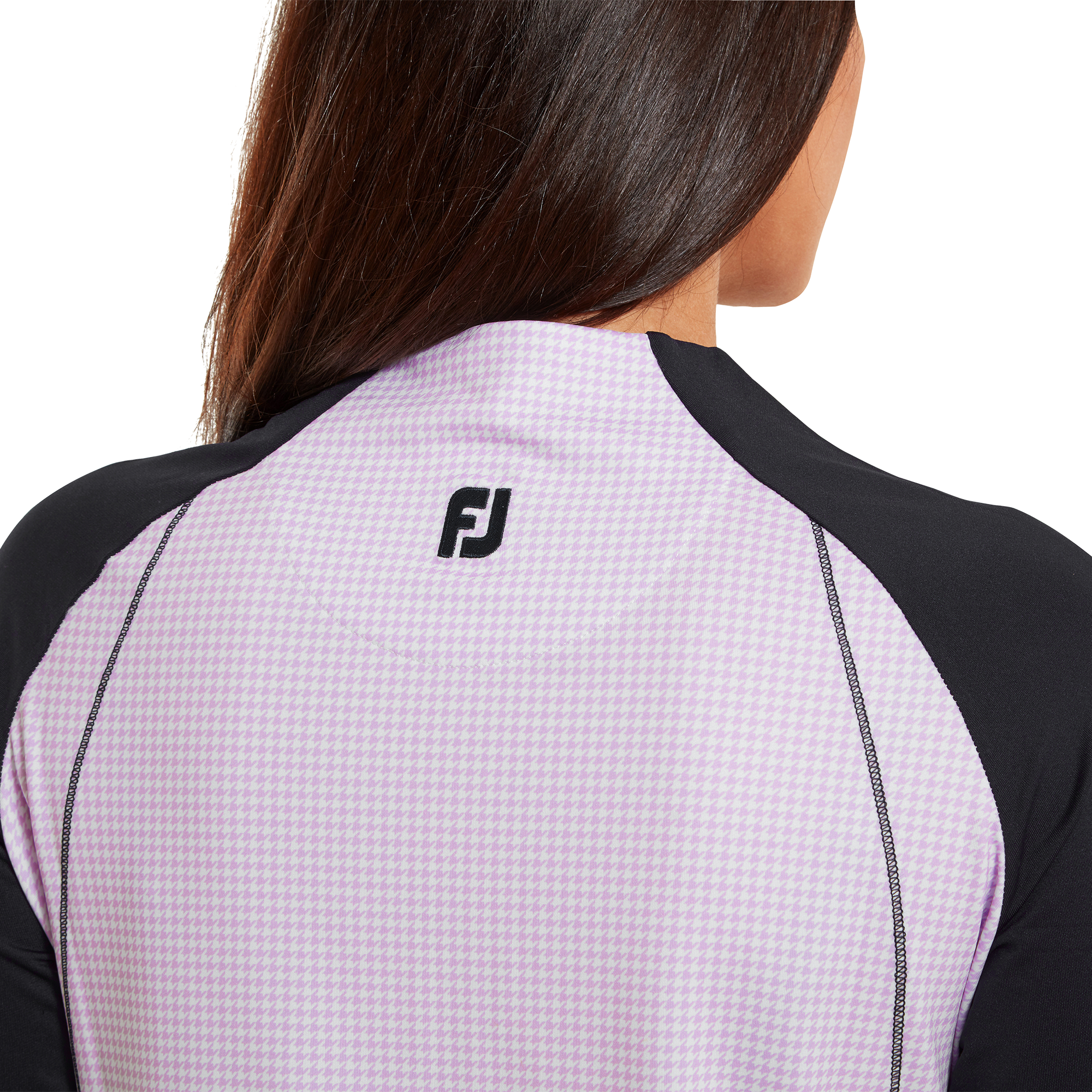 Houndstooth Printed Midlayer