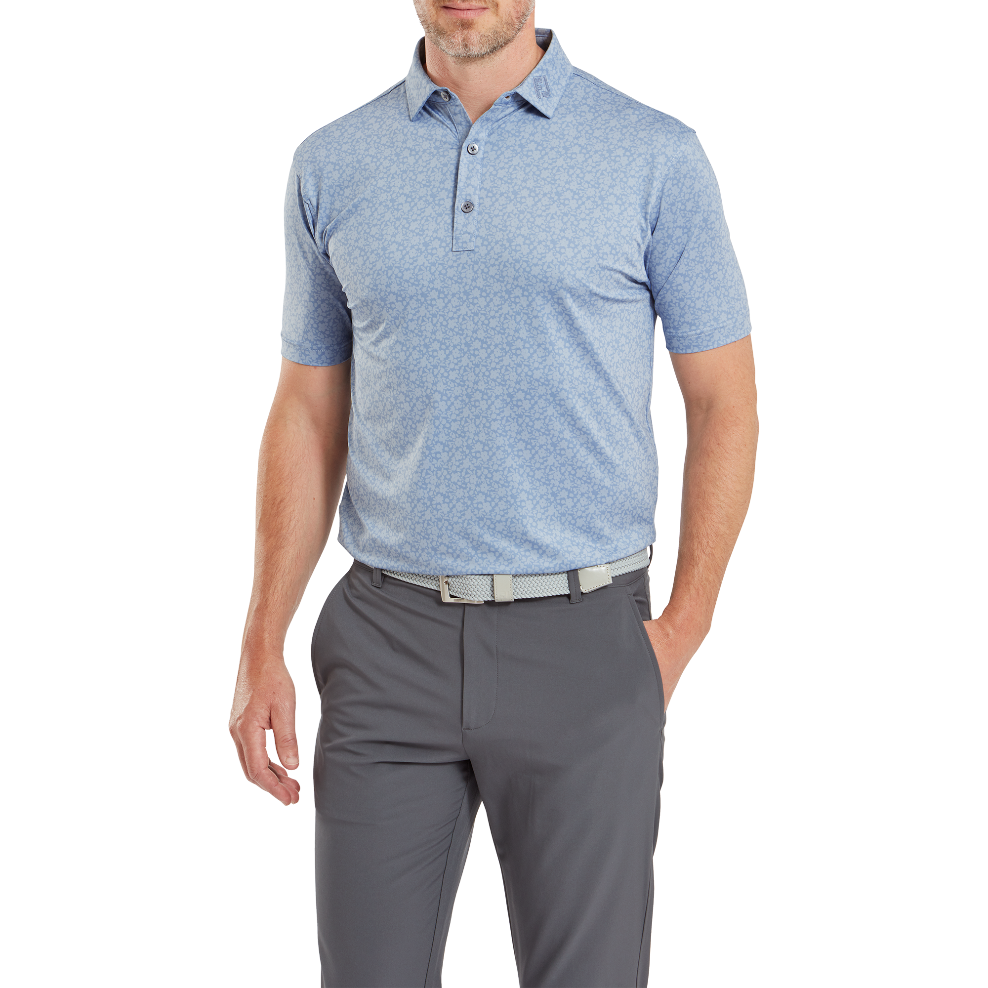 Painted Floral Lisle