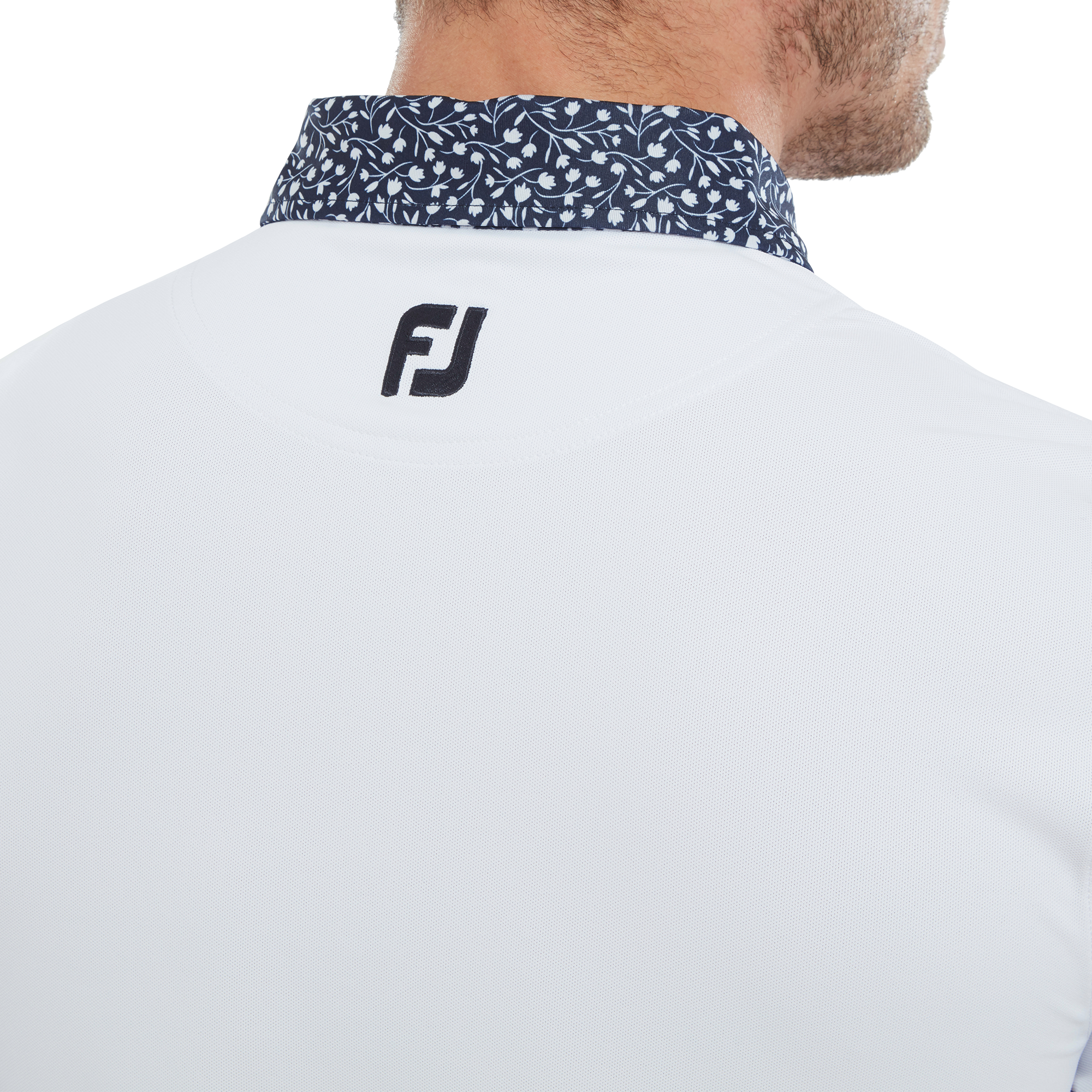 Tossed Tulip Trim Pique